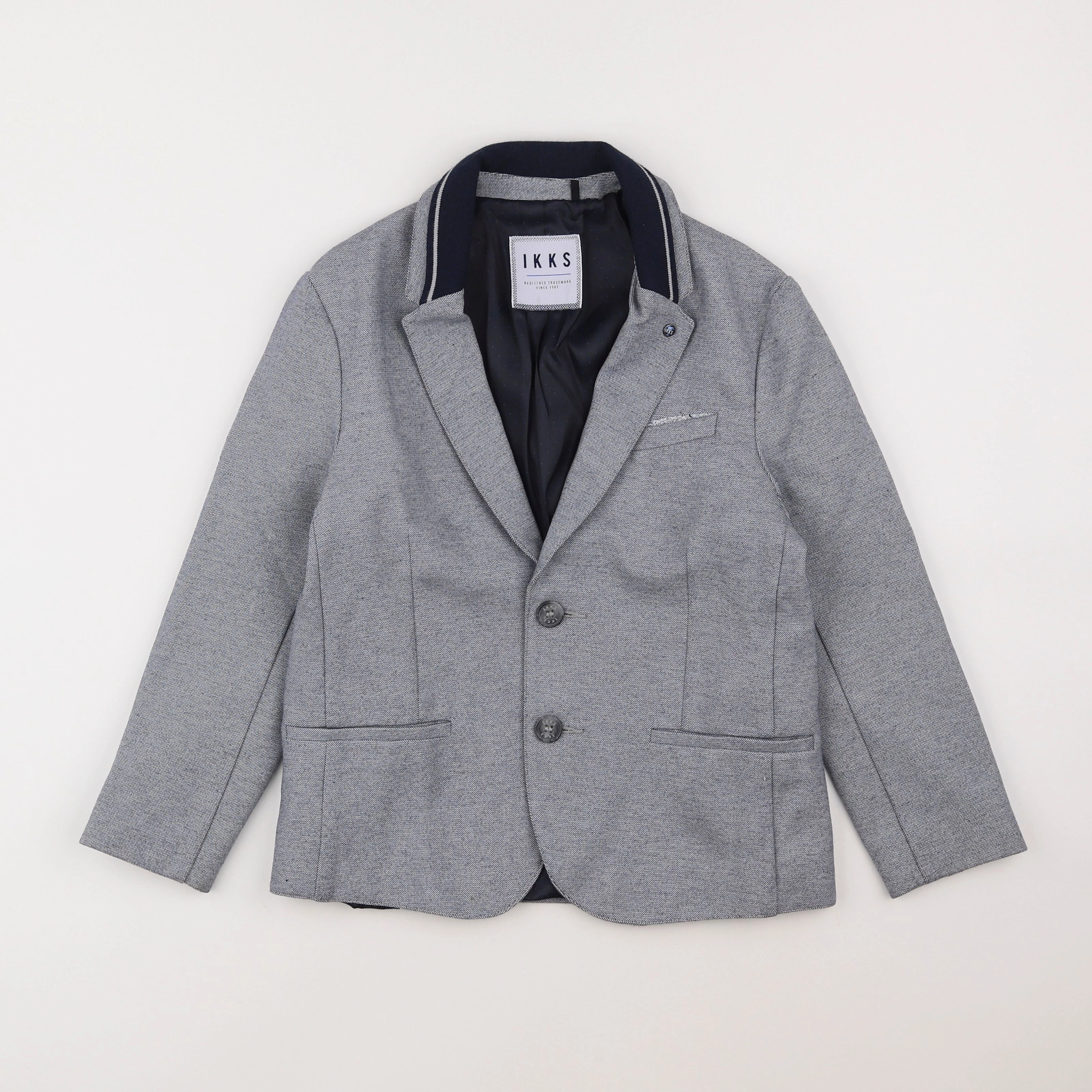 IKKS - veste gris - 10 ans