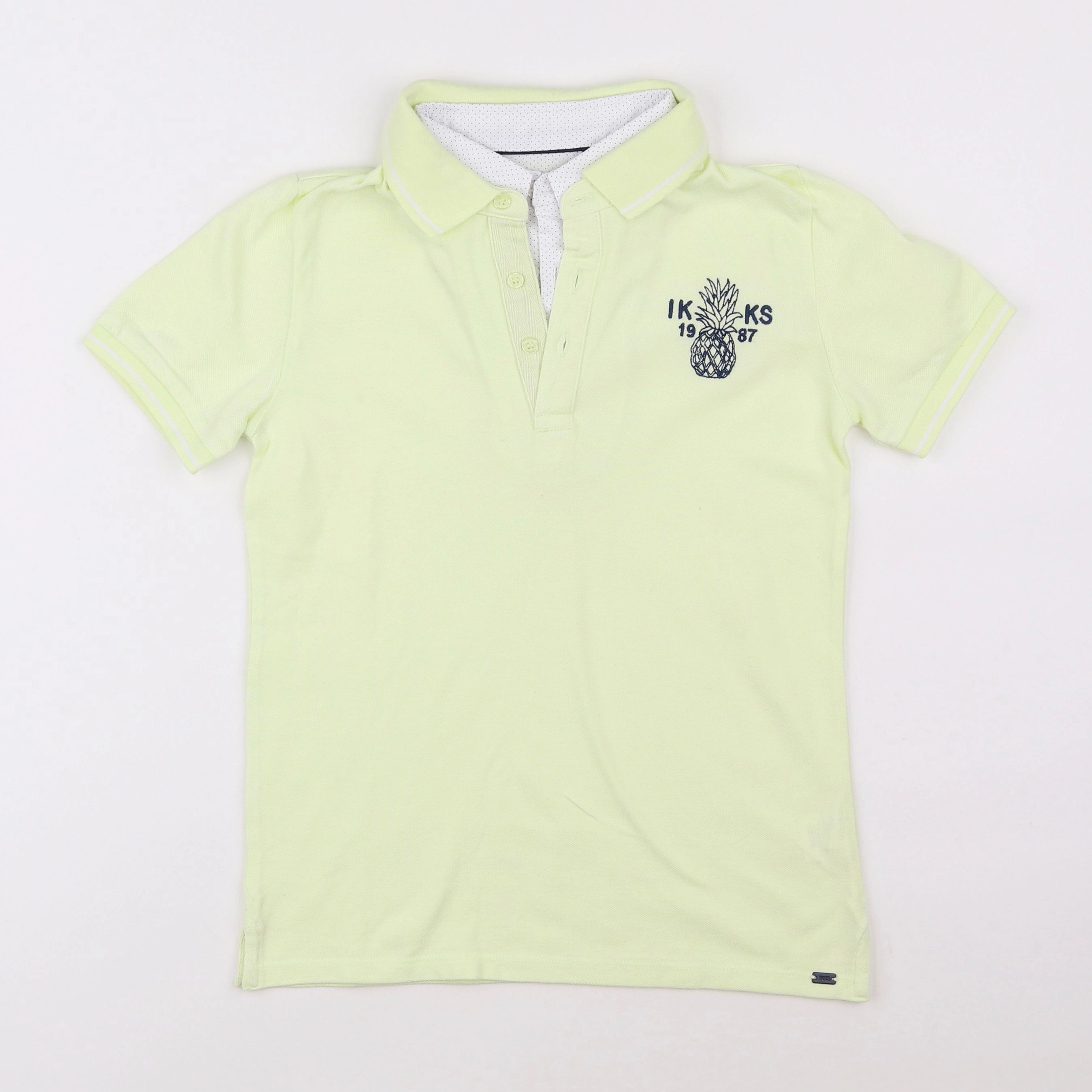 IKKS - polo jaune - 10 ans