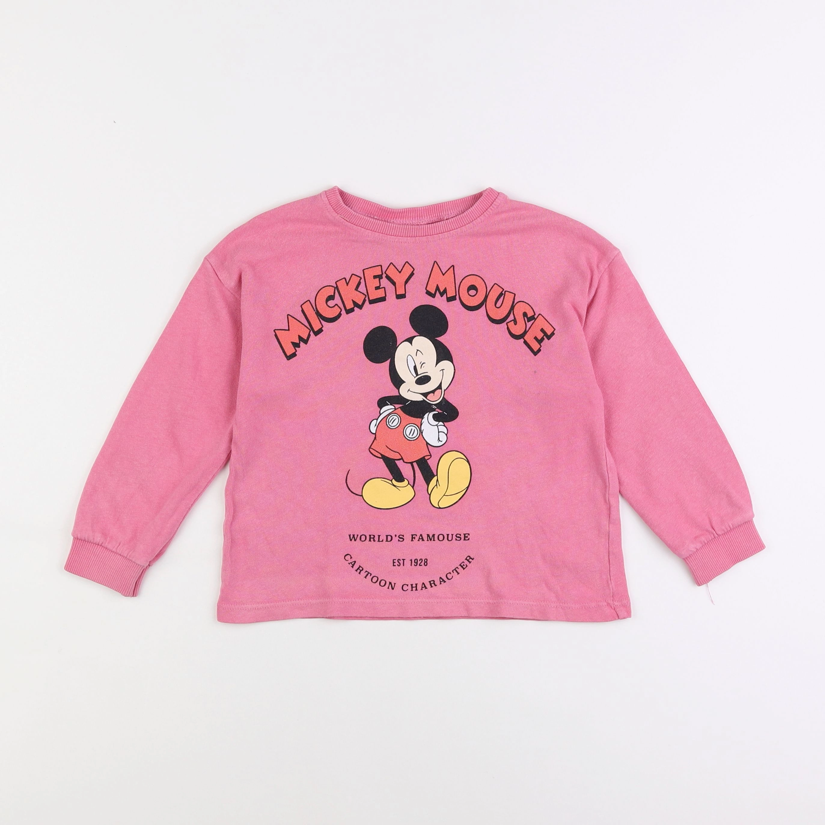 Zara - tee-shirt rose - 3/4 ans