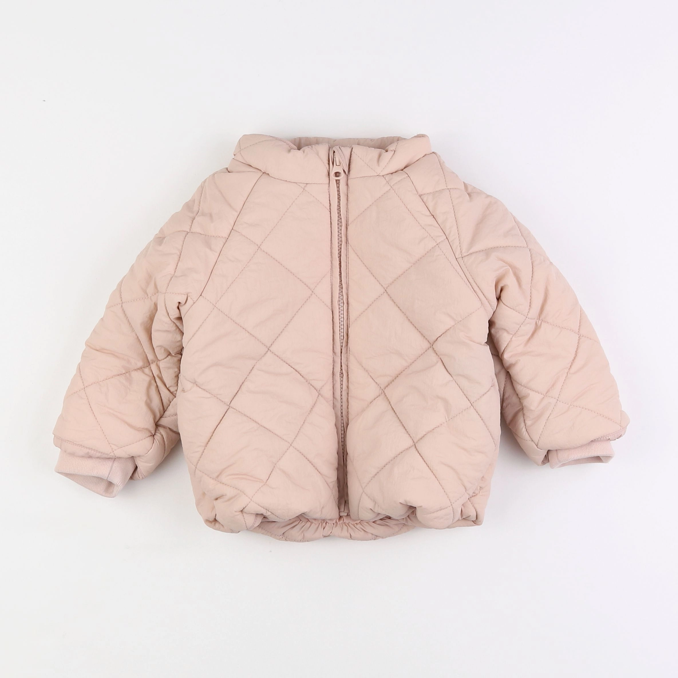 Vertbaudet - doudoune rose - 18 mois