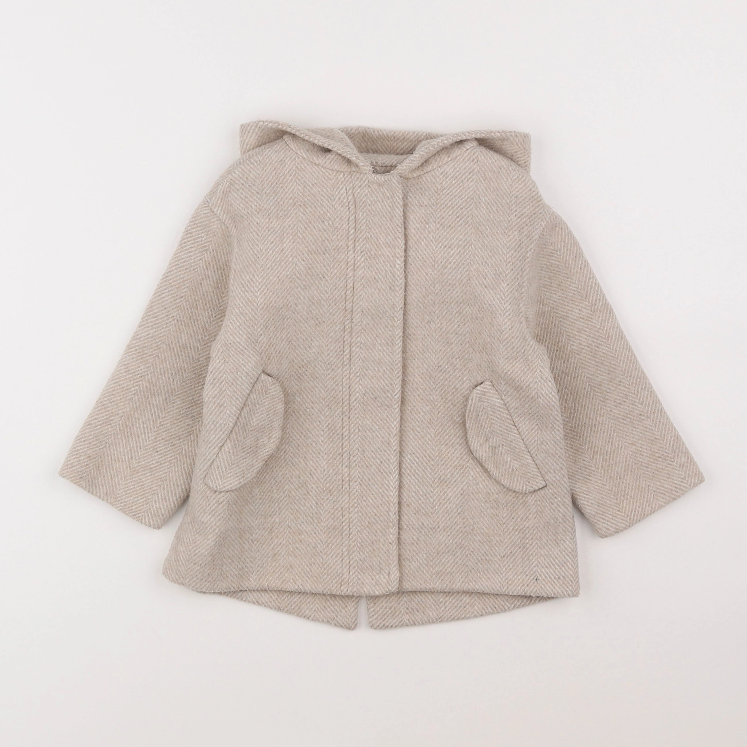 Zara - manteau beige - 18 mois à 2 ans