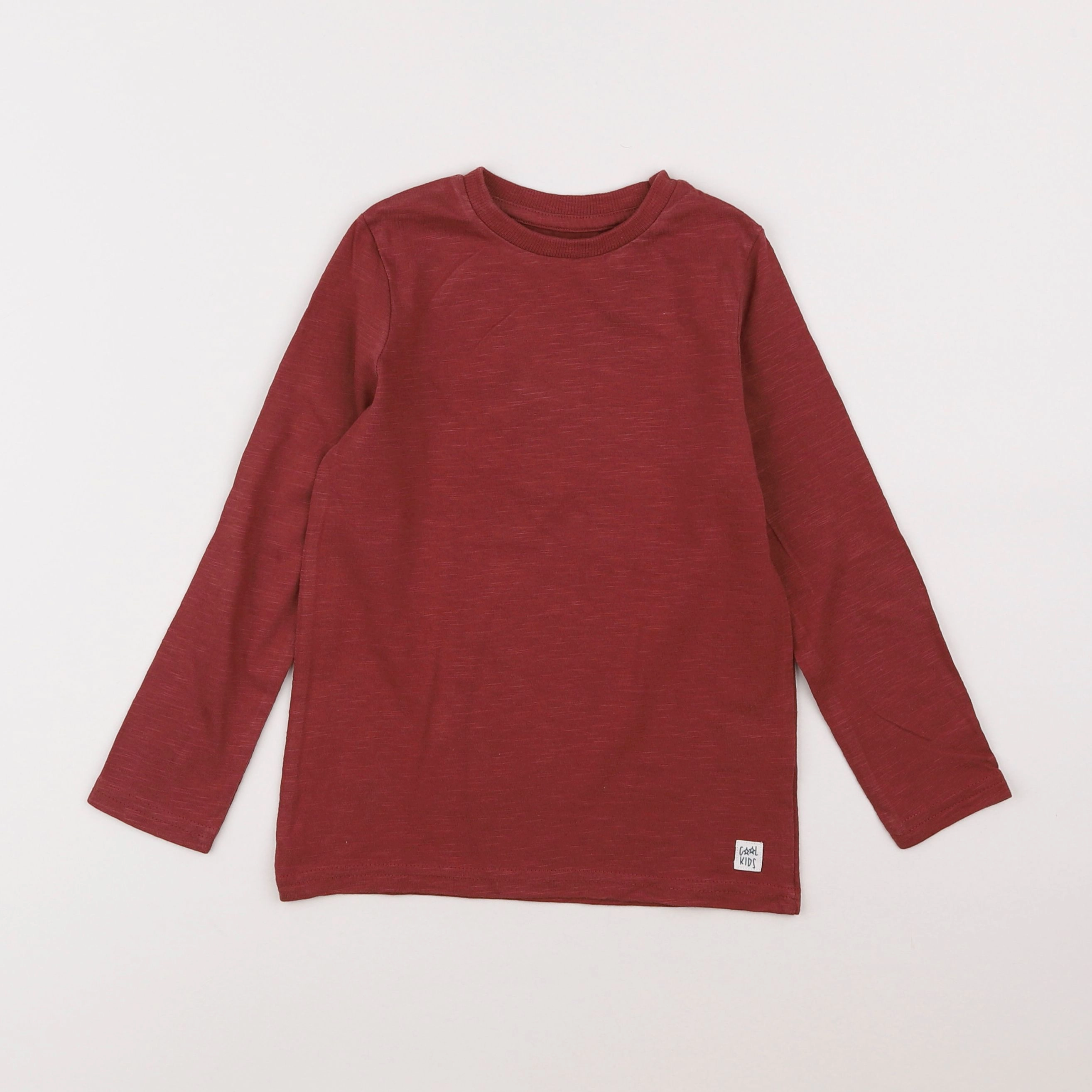 Vertbaudet - tee-shirt rouge - 5 ans