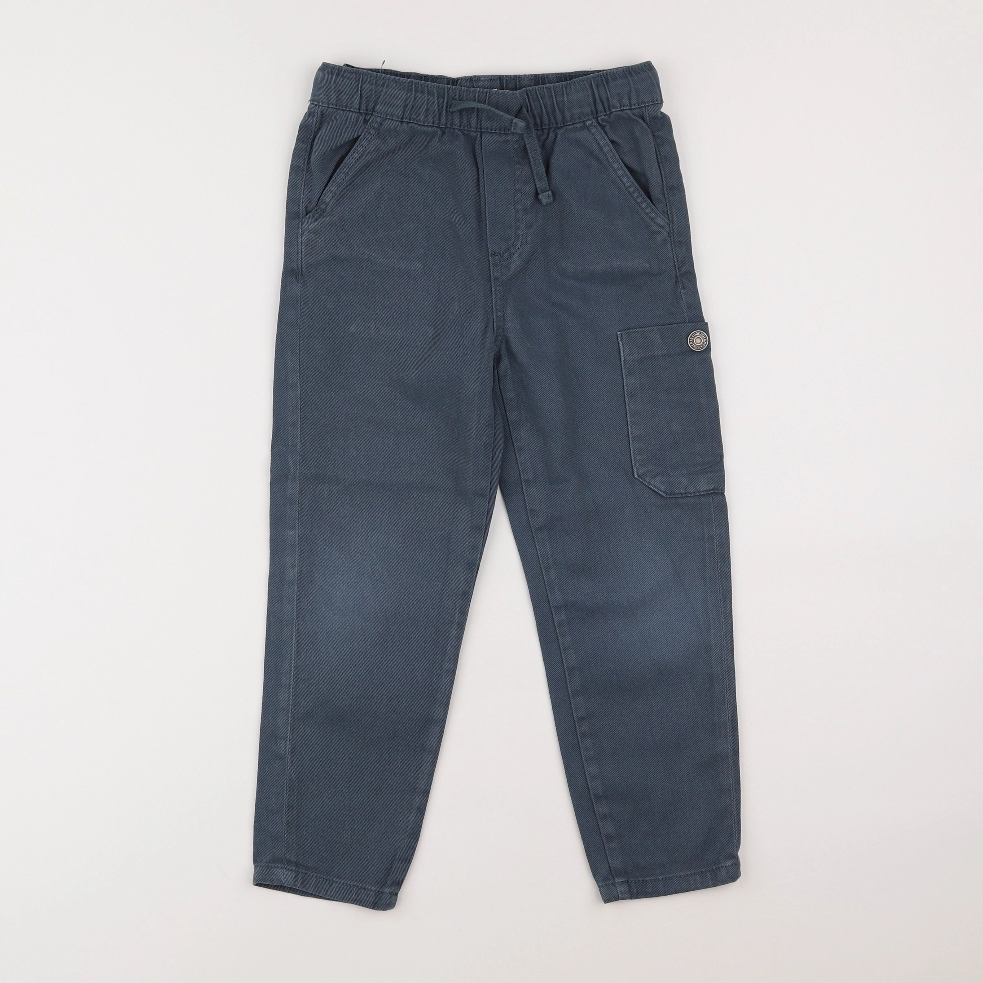 Vertbaudet - pantalon bleu - 6 ans