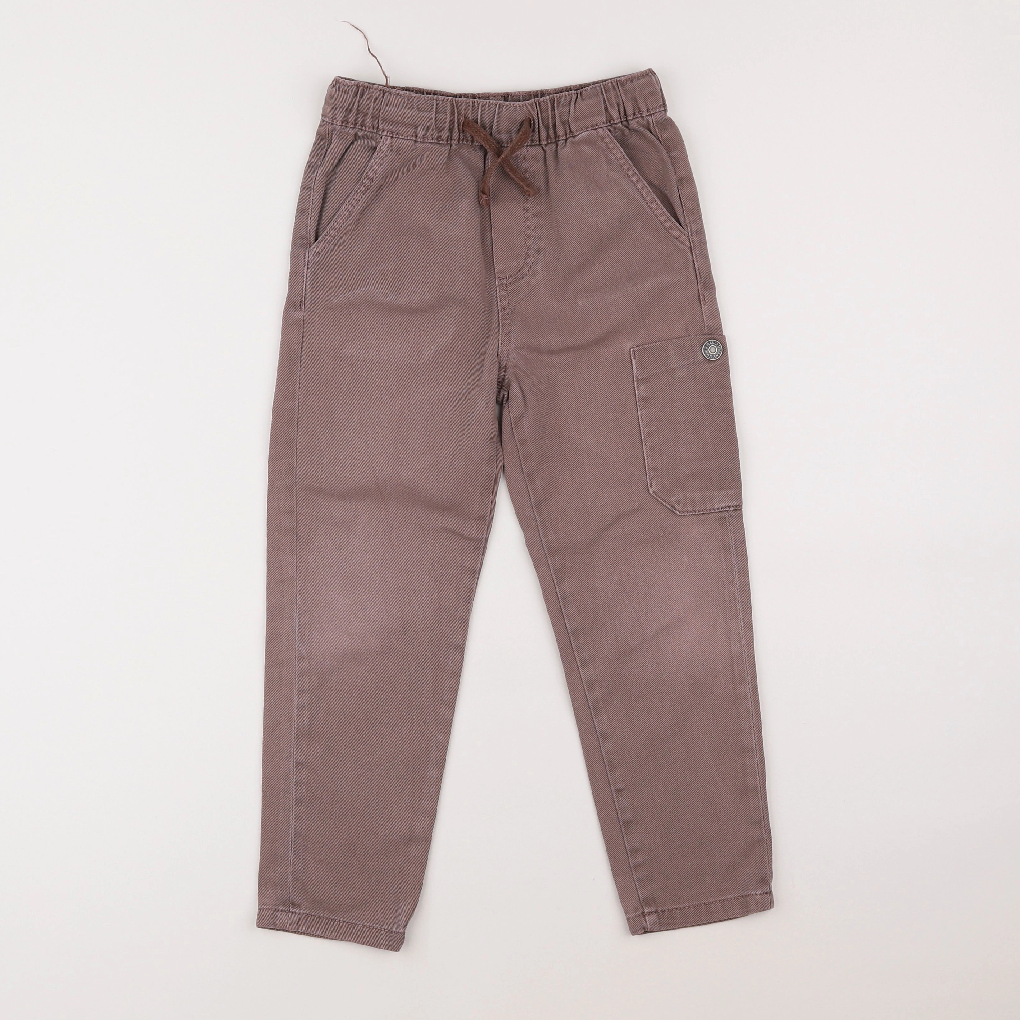 Vertbaudet - pantalon marron - 6 ans