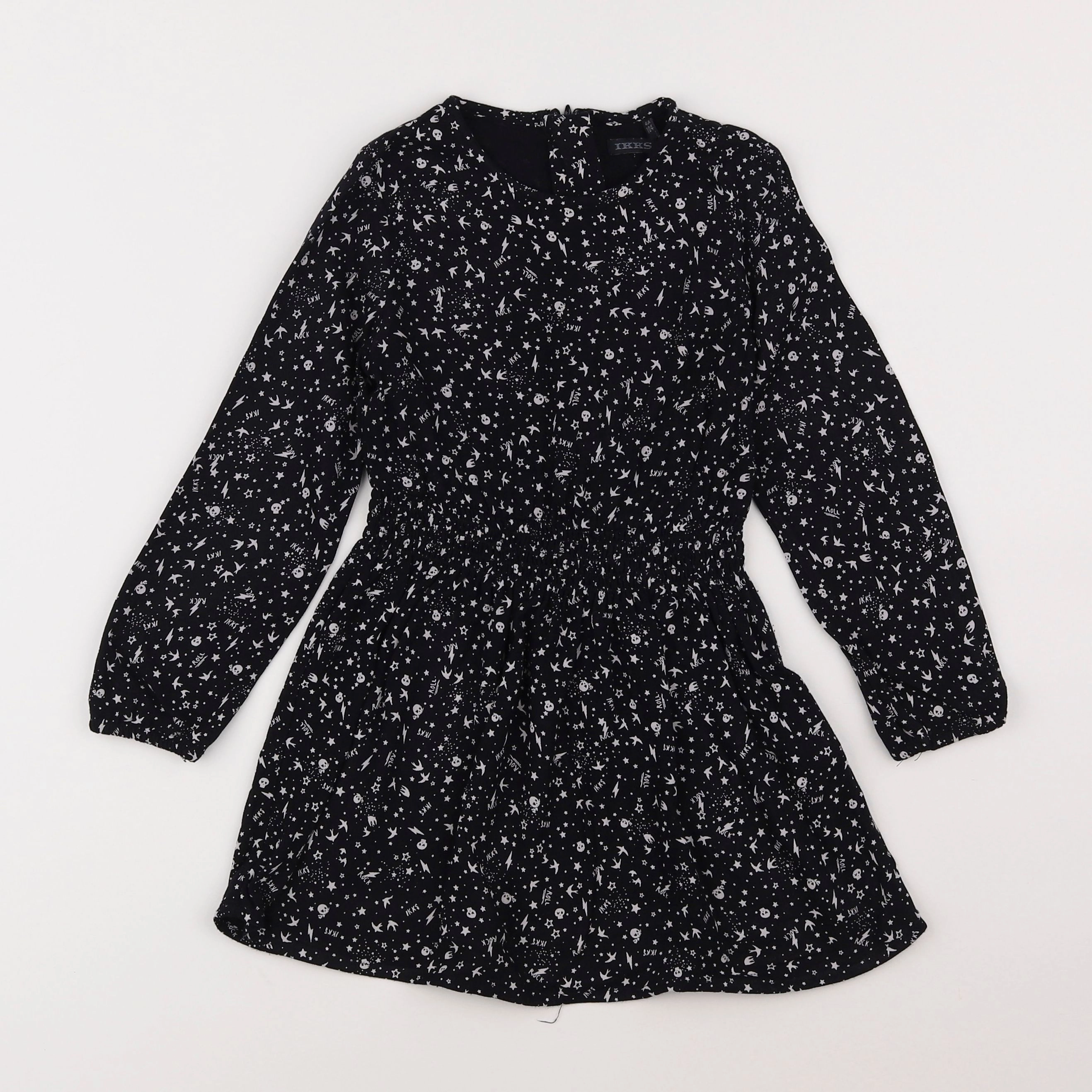 IKKS - robe noir - 4 ans