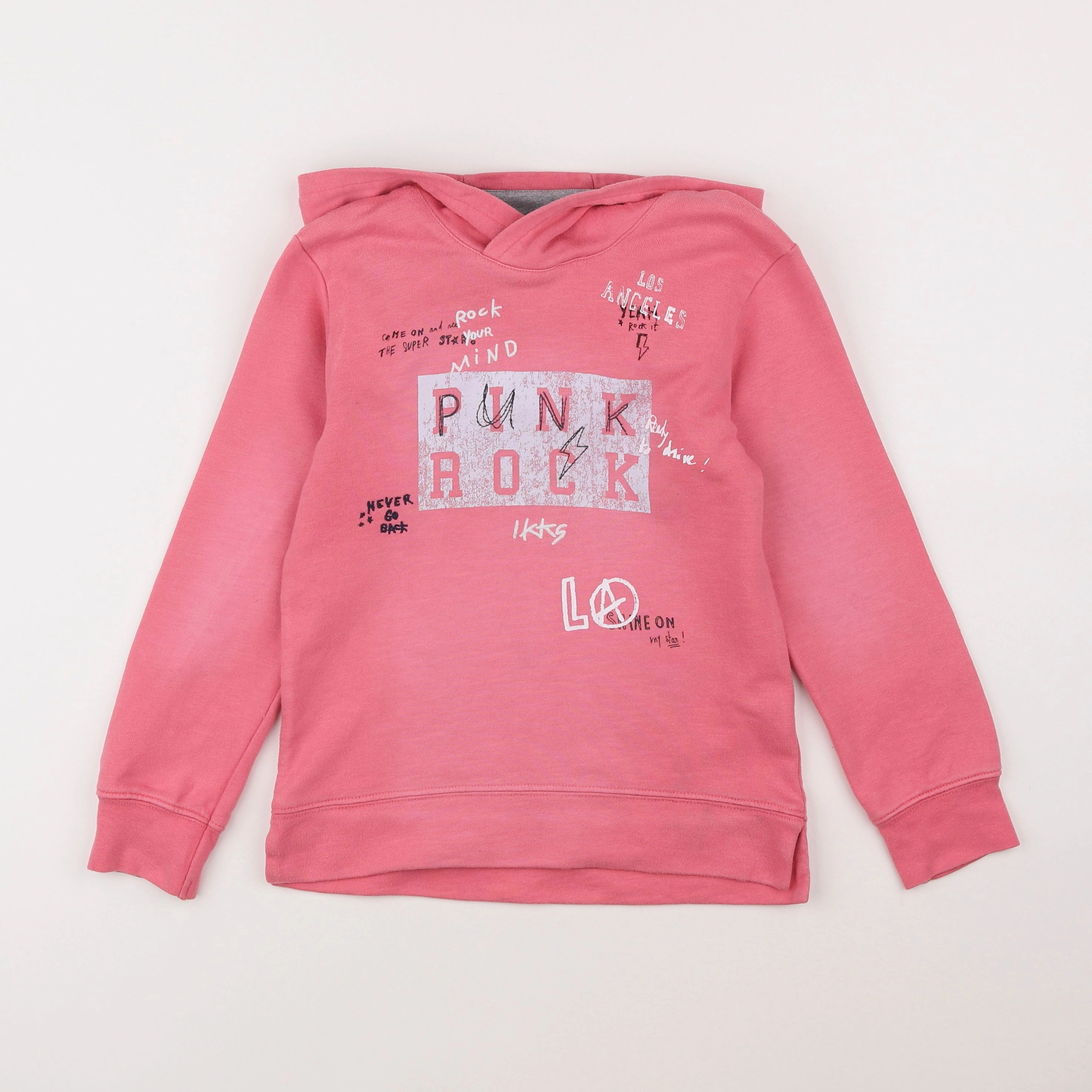 IKKS - sweat rose - 6 ans