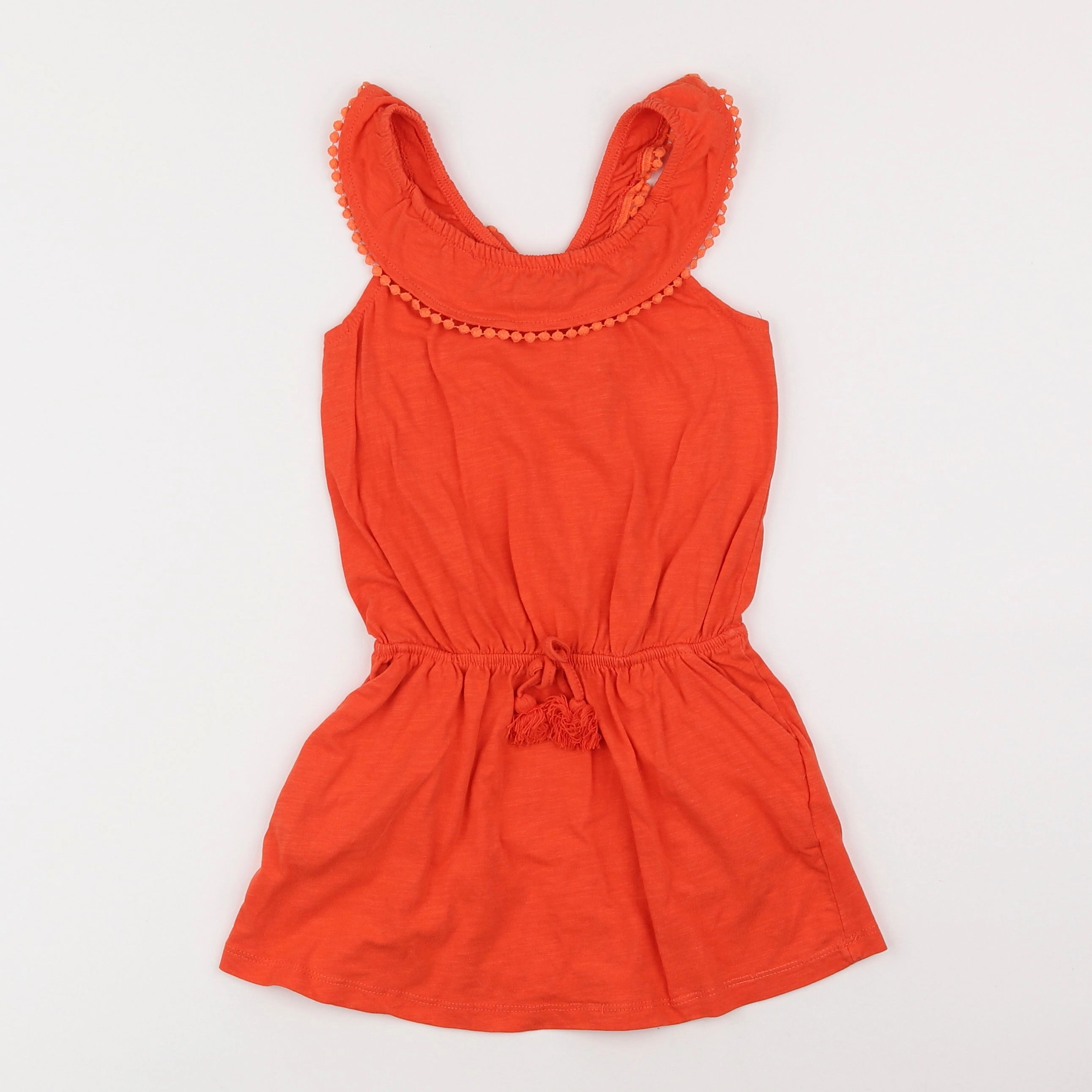 Vertbaudet - robe rouge - 4 ans