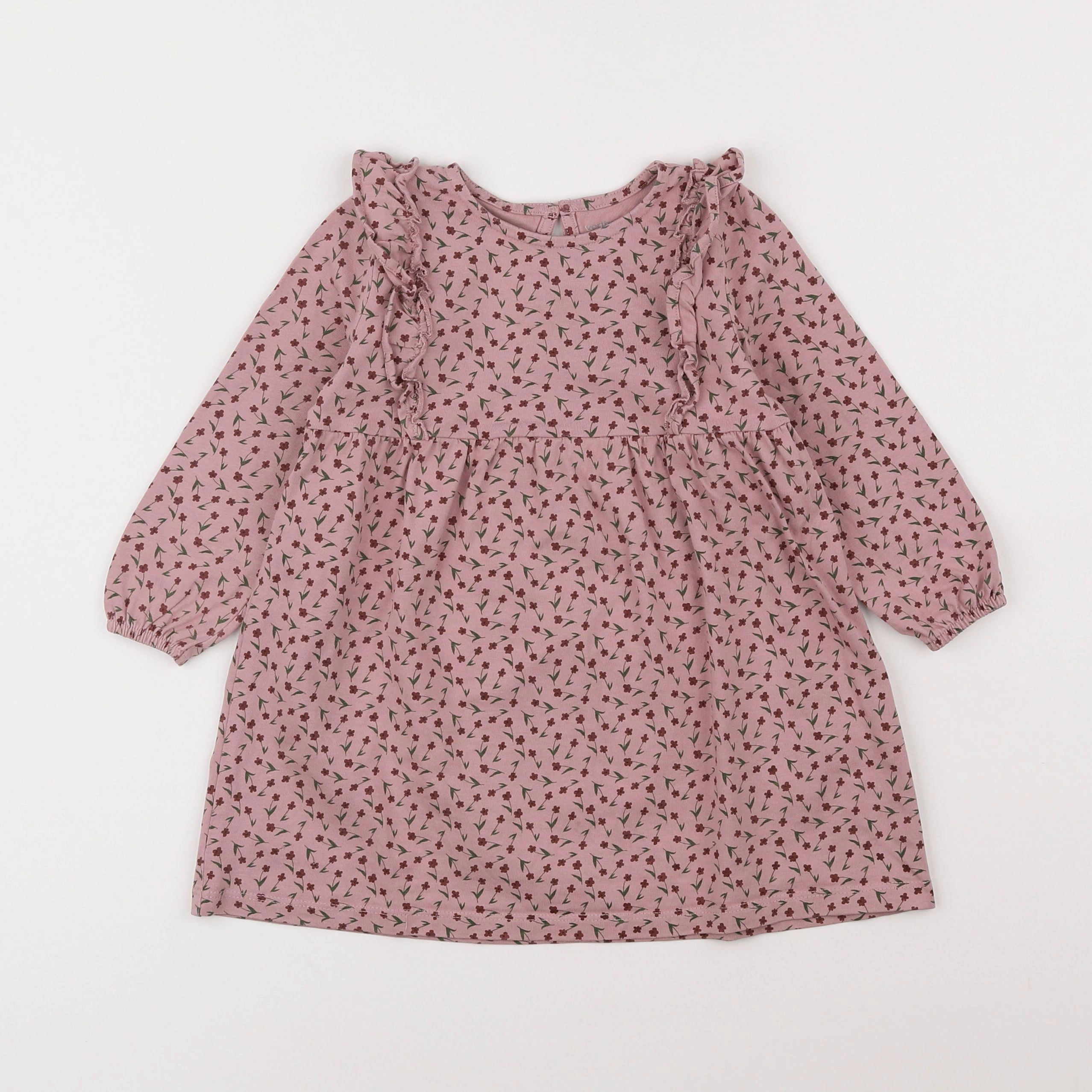 Vertbaudet - robe rose - 2 ans