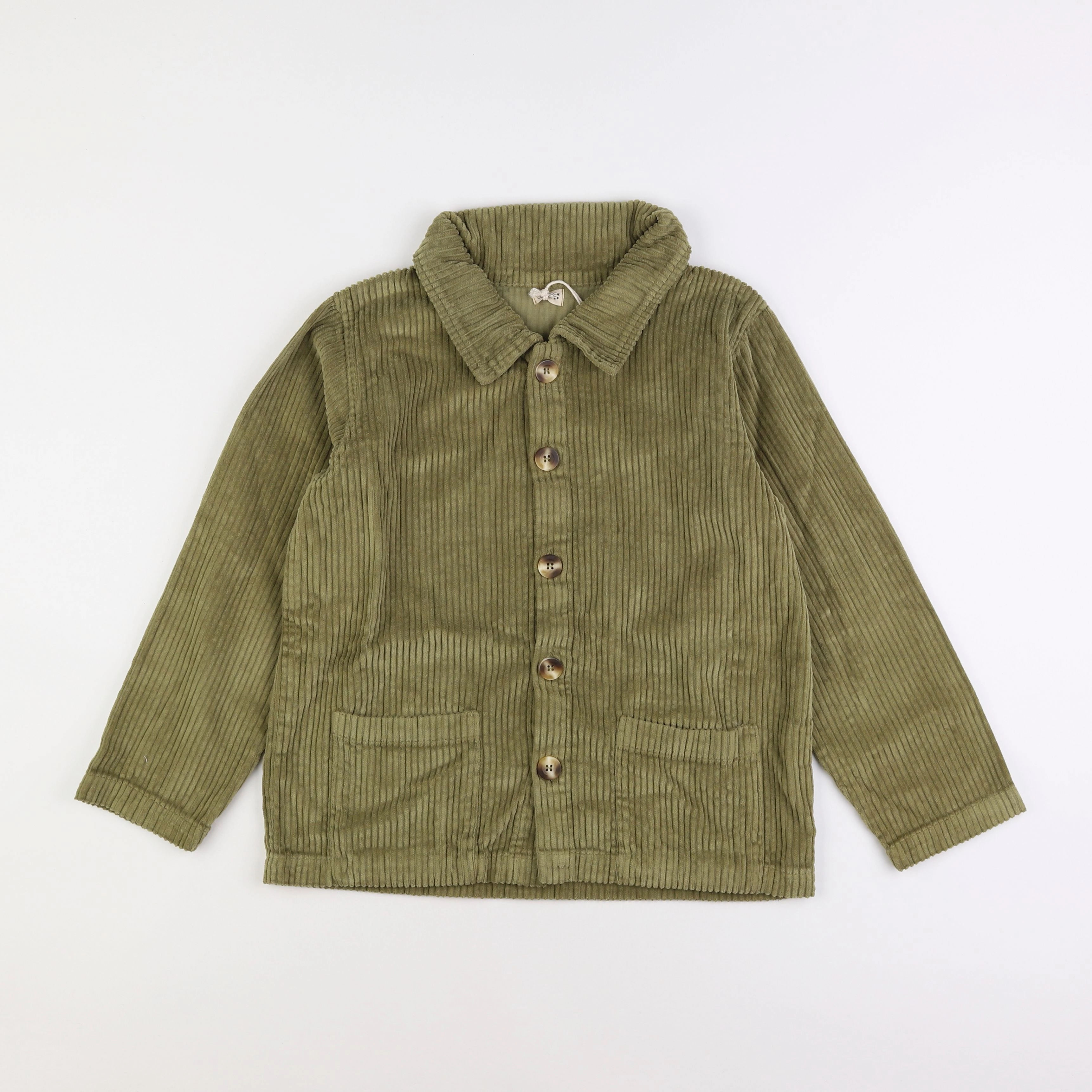 Poudre Organic - veste vert - 12 ans