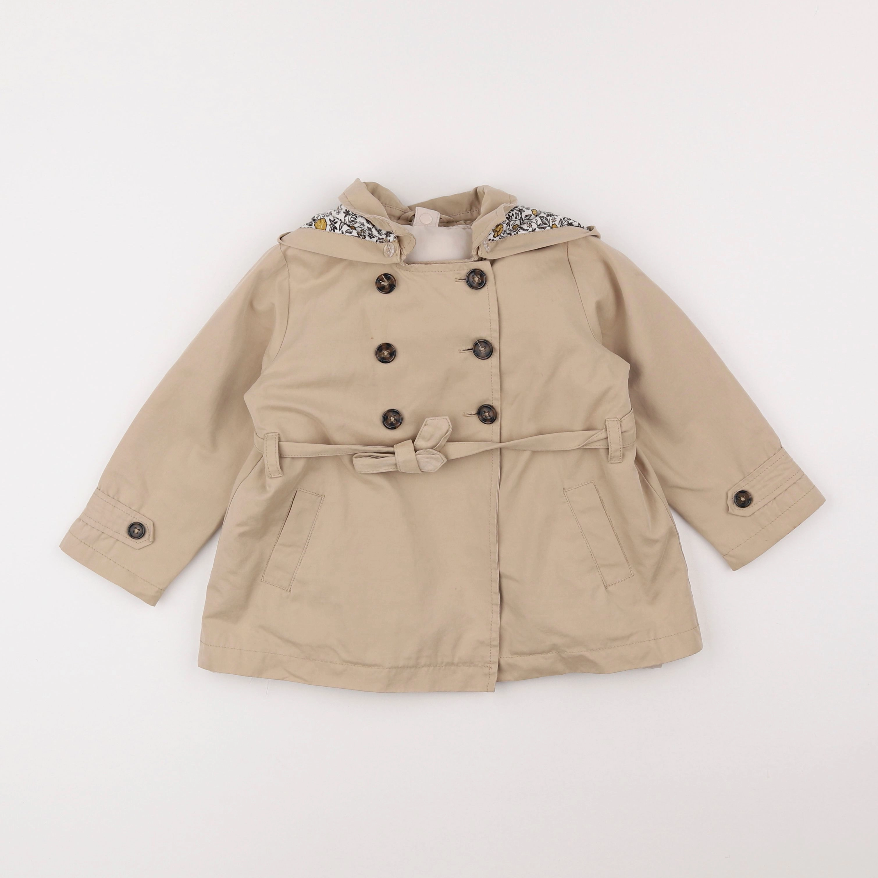 Vertbaudet - trench beige - 3 ans