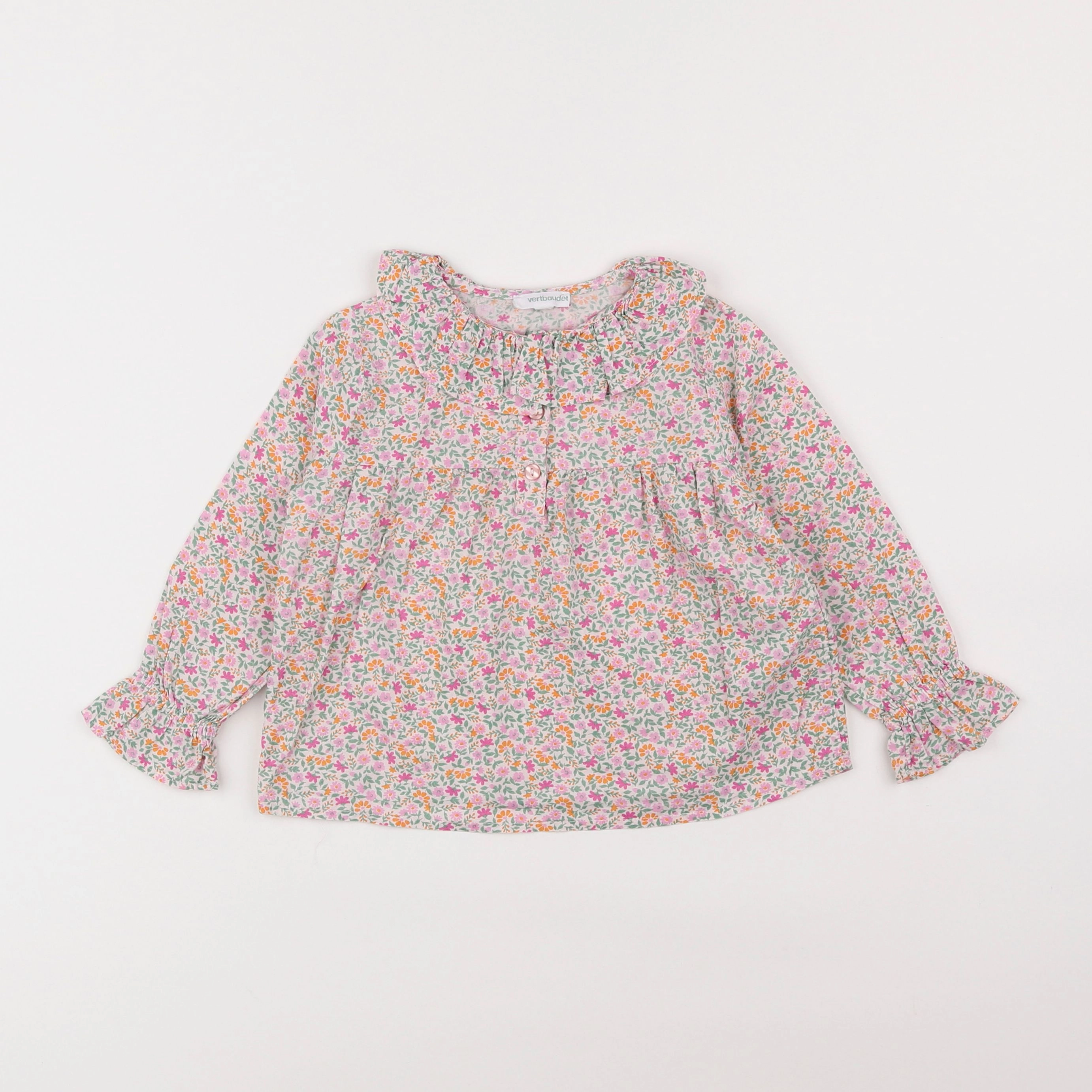 Vertbaudet - blouse multicolore - 3 ans