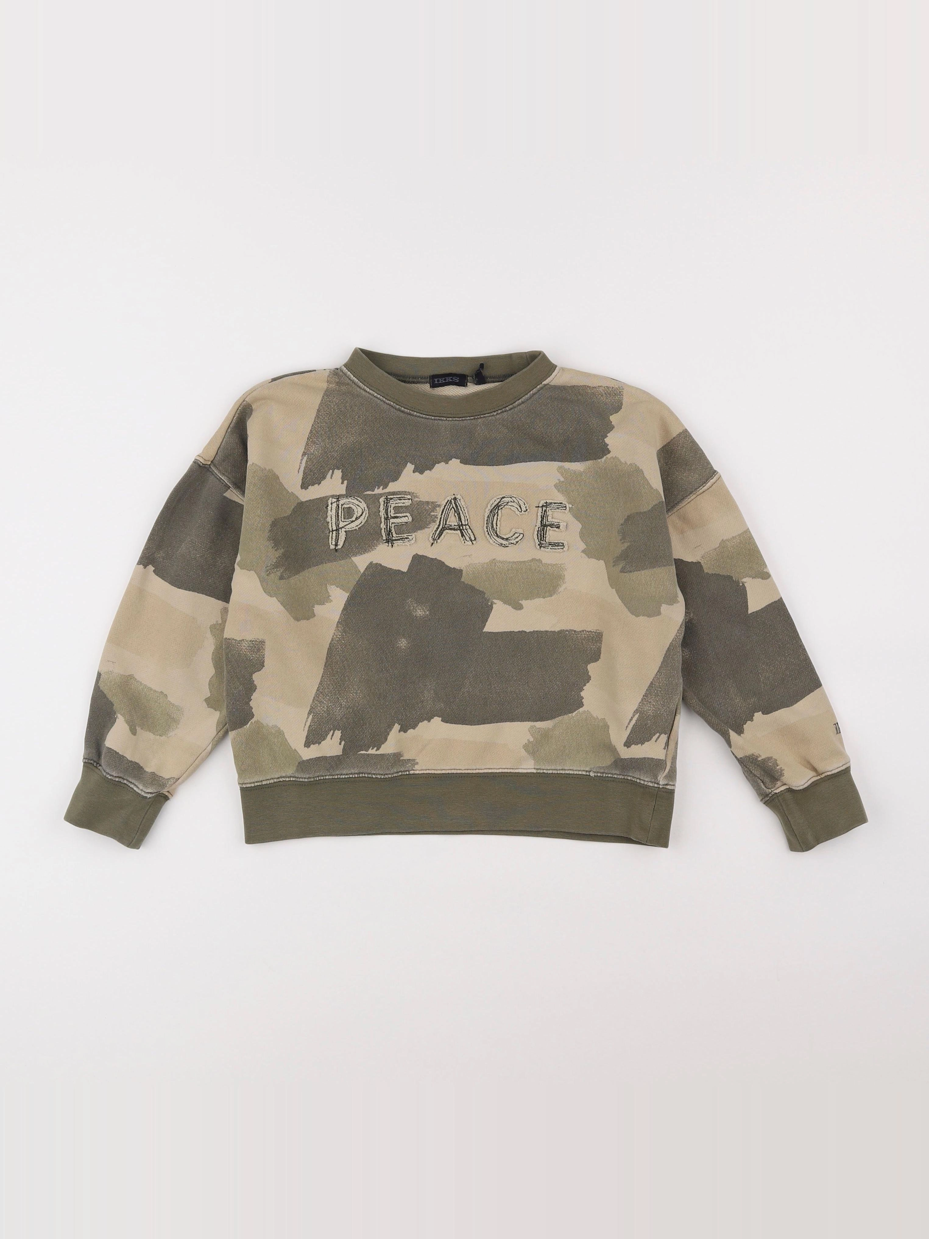 IKKS - sweat vert - 6 ans