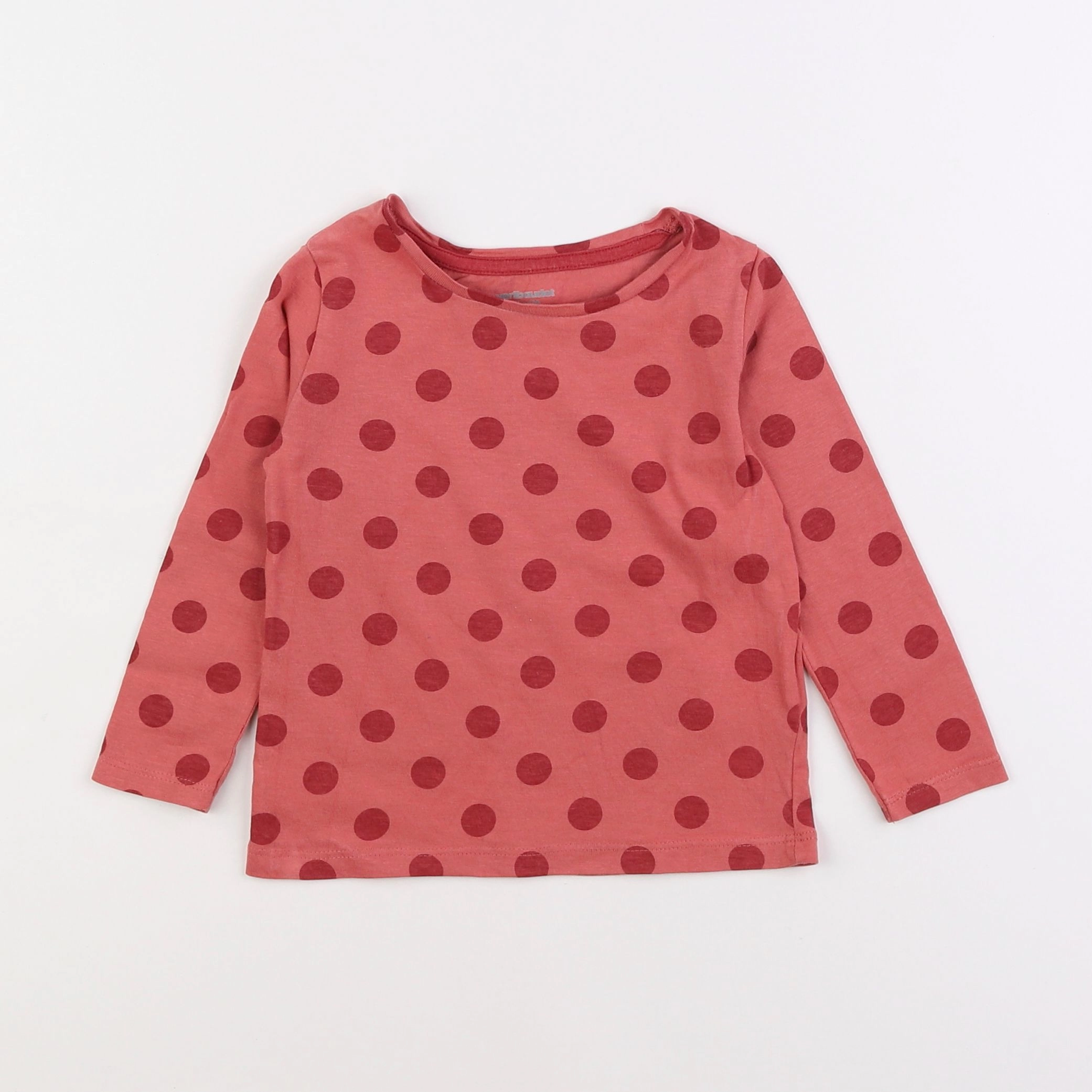 Vertbaudet - tee-shirt rose - 2 ans