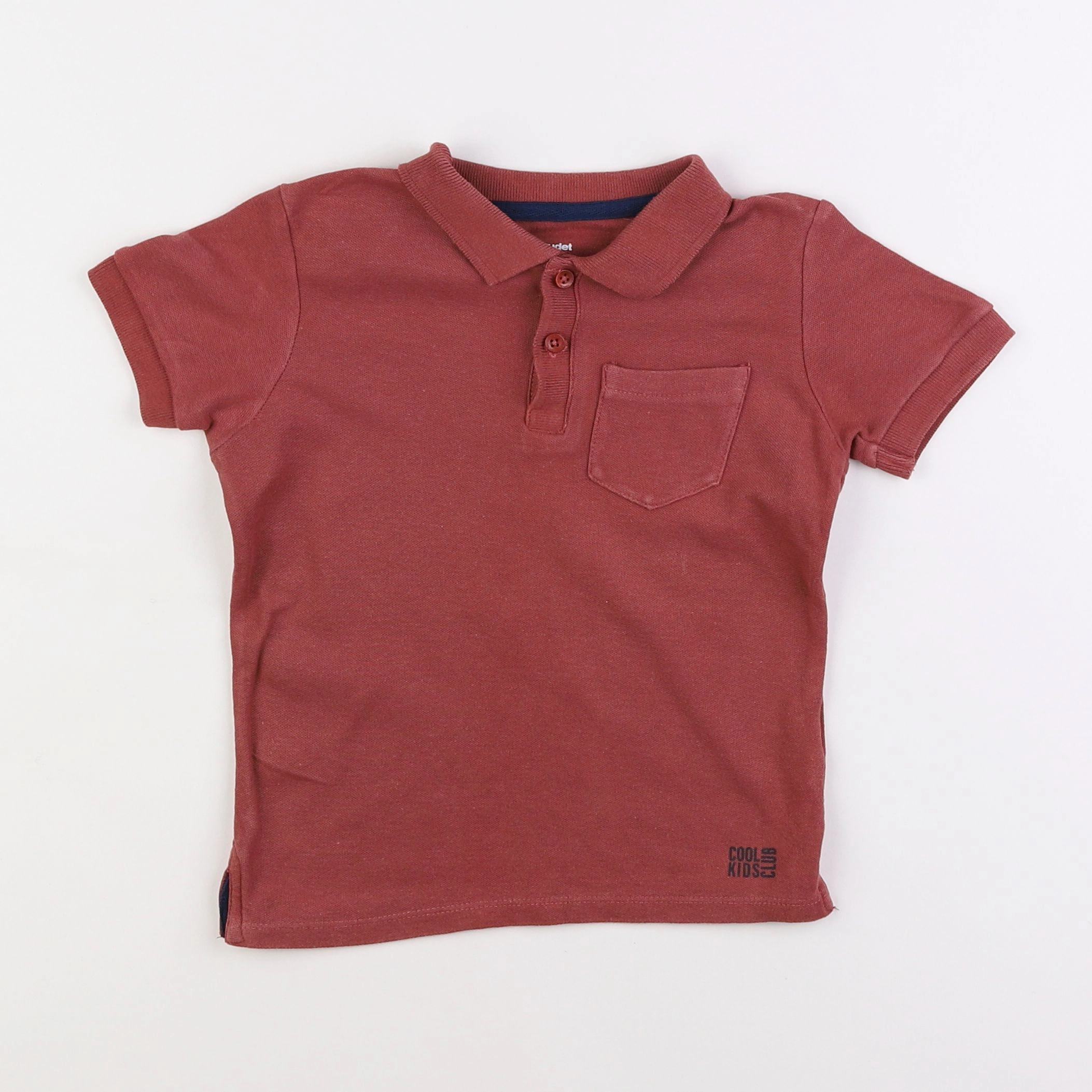 Vertbaudet - polo marron - 5 ans