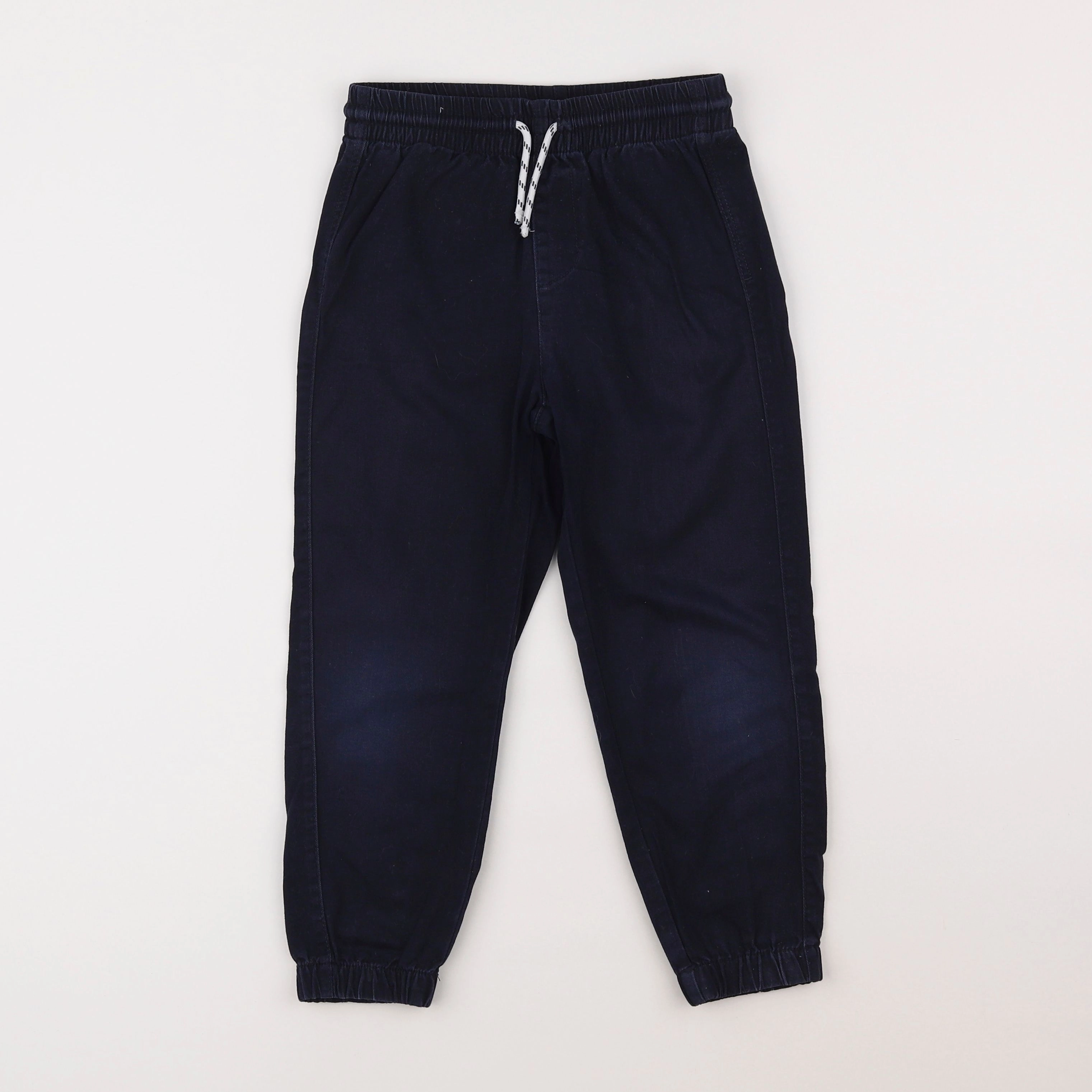 H&M - pantalon bleu - 4/5 ans