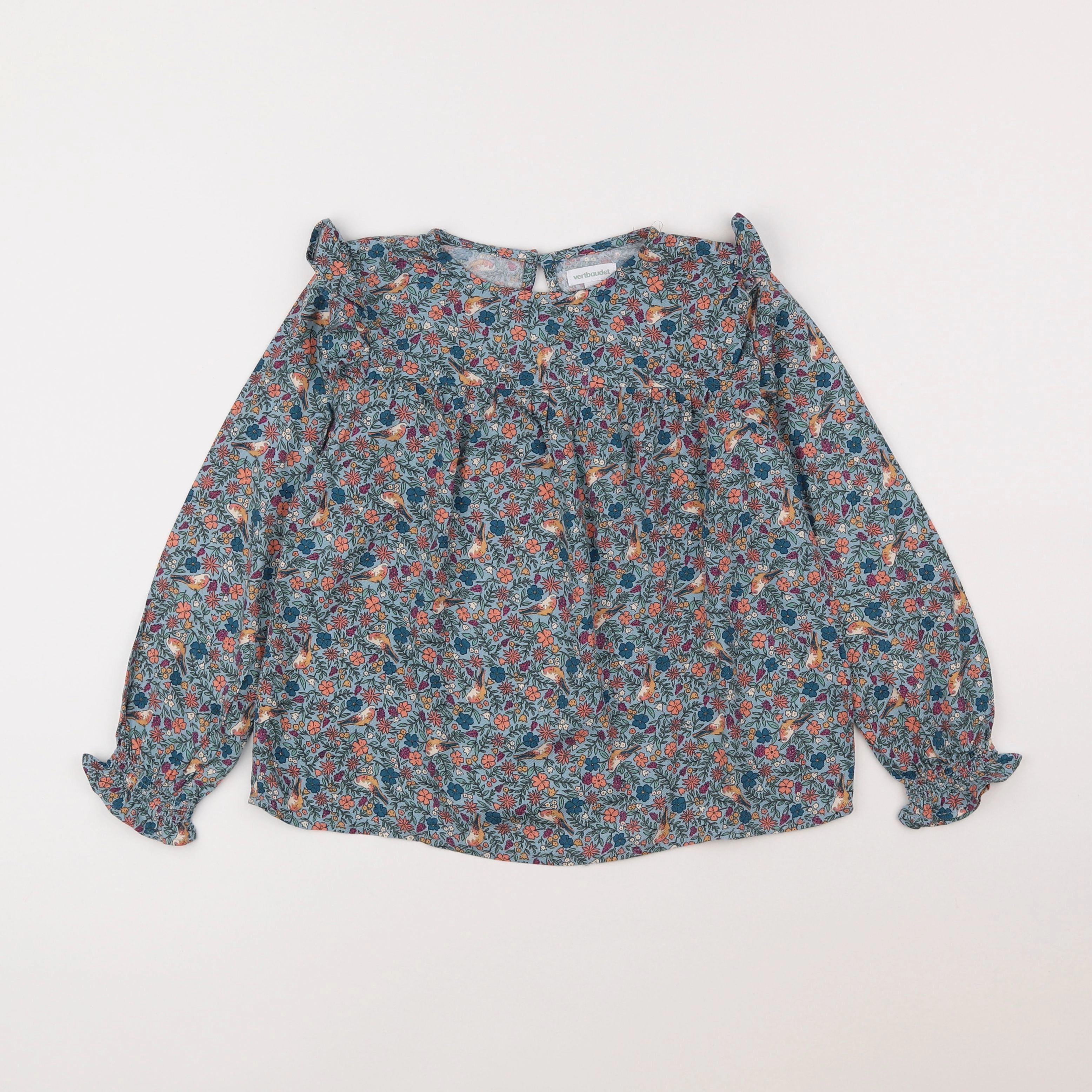 Vertbaudet - blouse multicolore - 7 ans