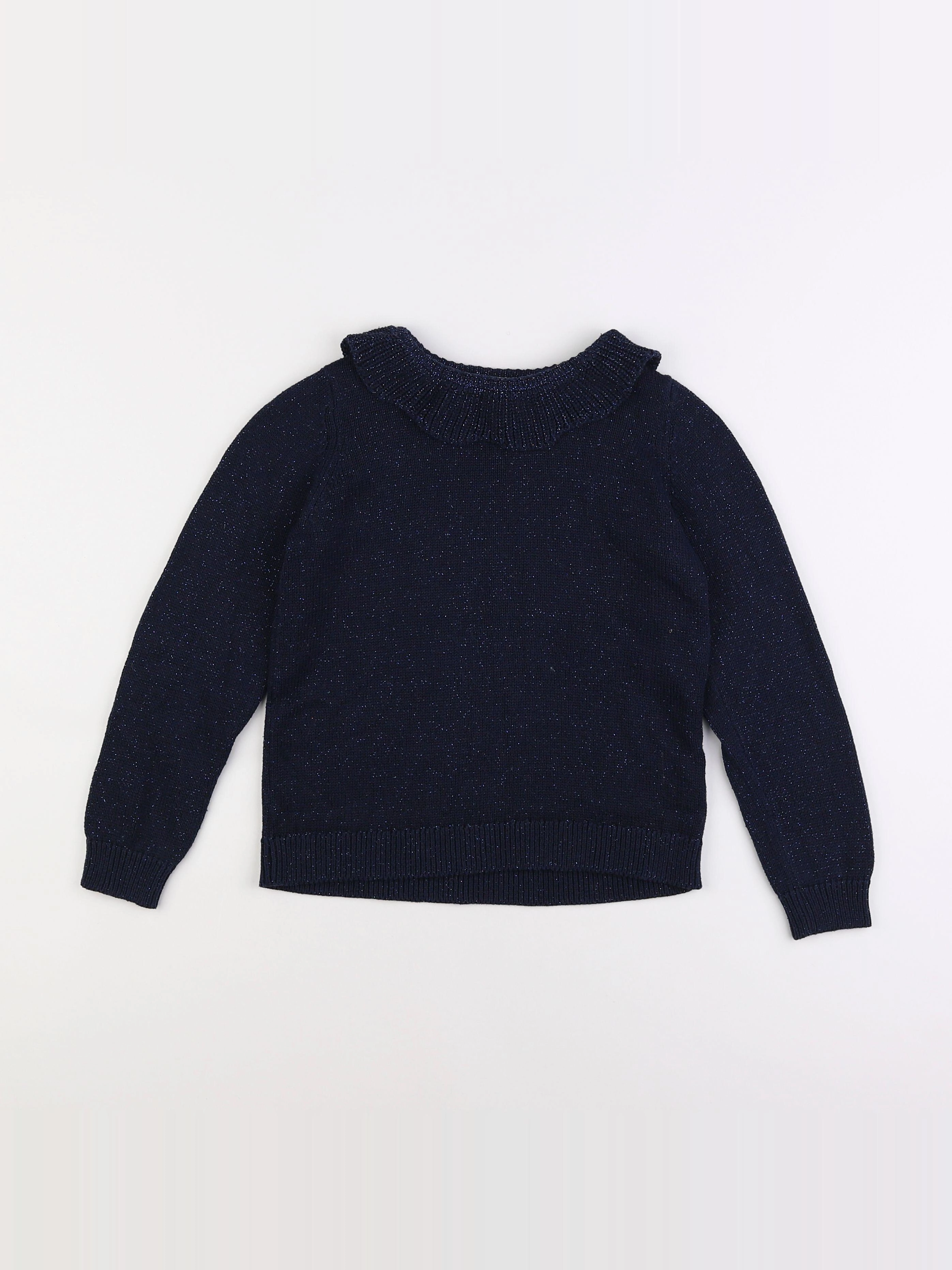 Vertbaudet - pull bleu - 8 ans
