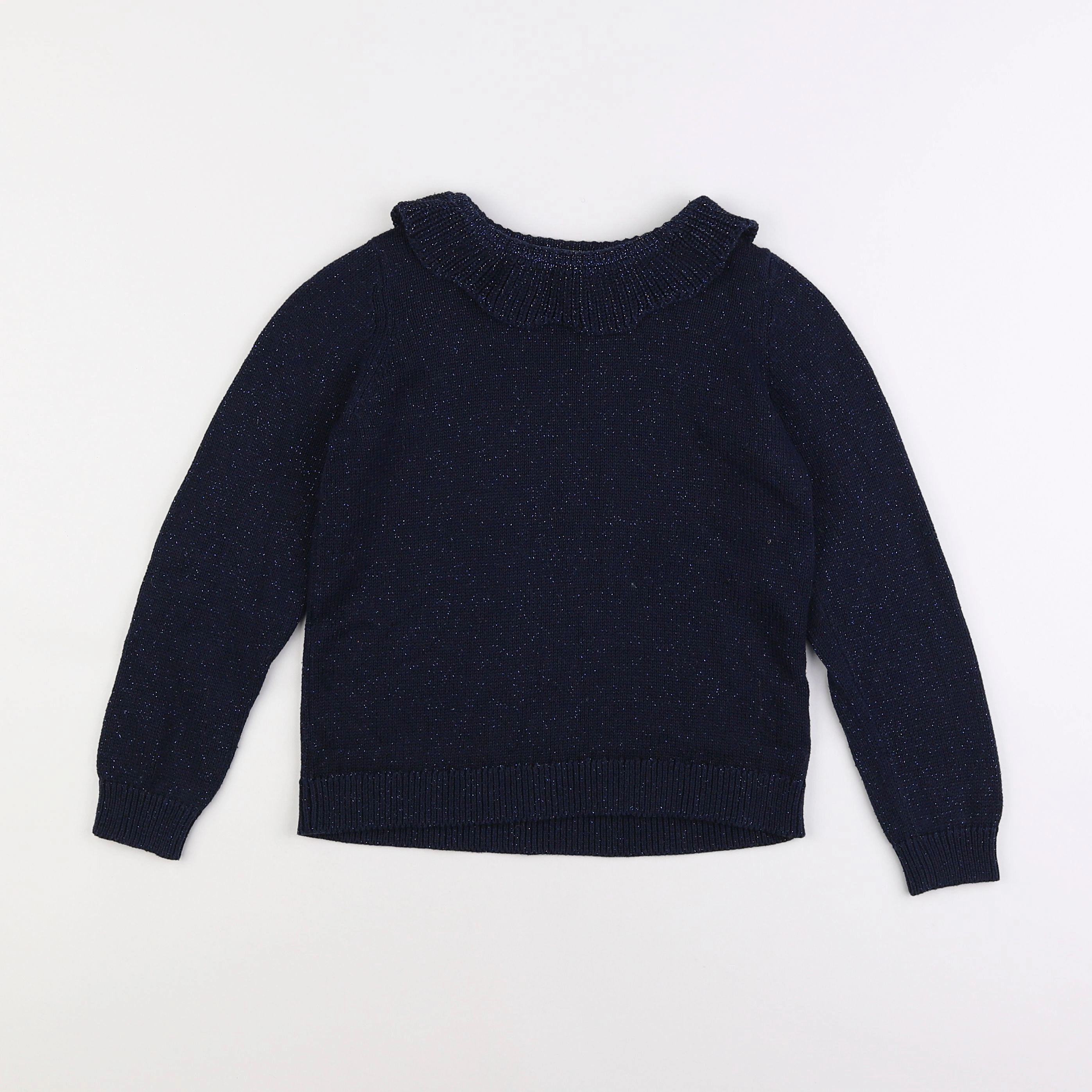 Vertbaudet - pull bleu - 8 ans
