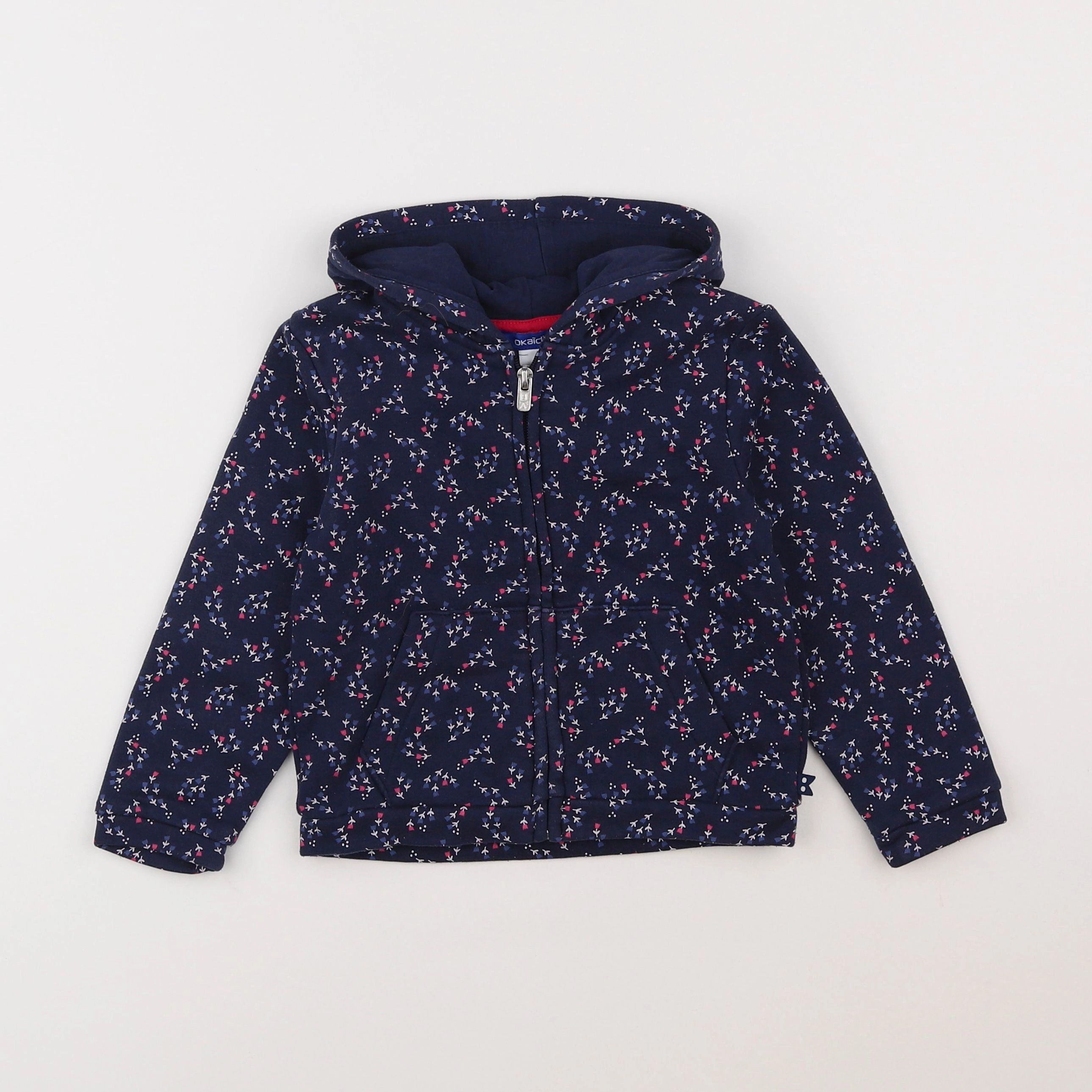 Okaidi - sweat bleu - 3 ans