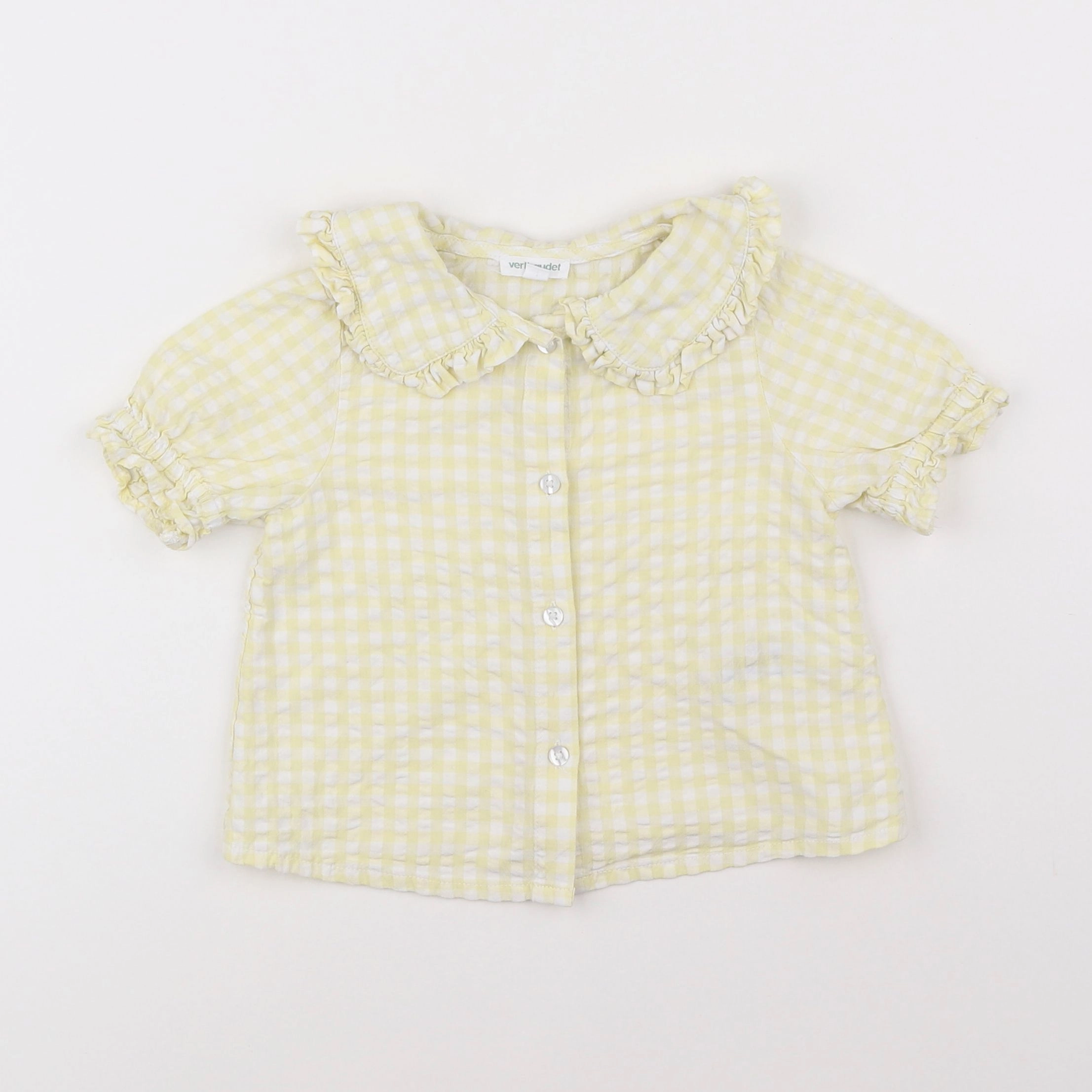 Vertbaudet - blouse jaune - 3 ans