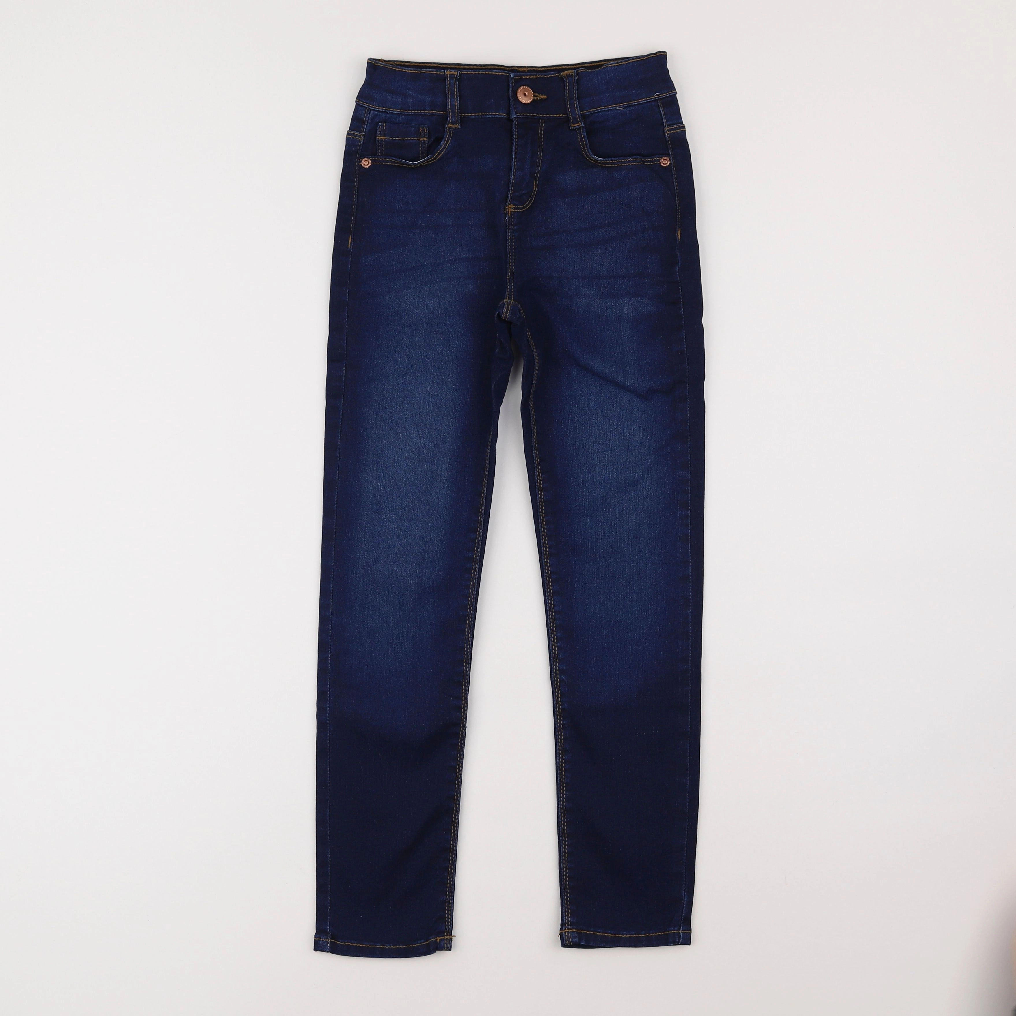 Vertbaudet - pantalon bleu - 9 ans