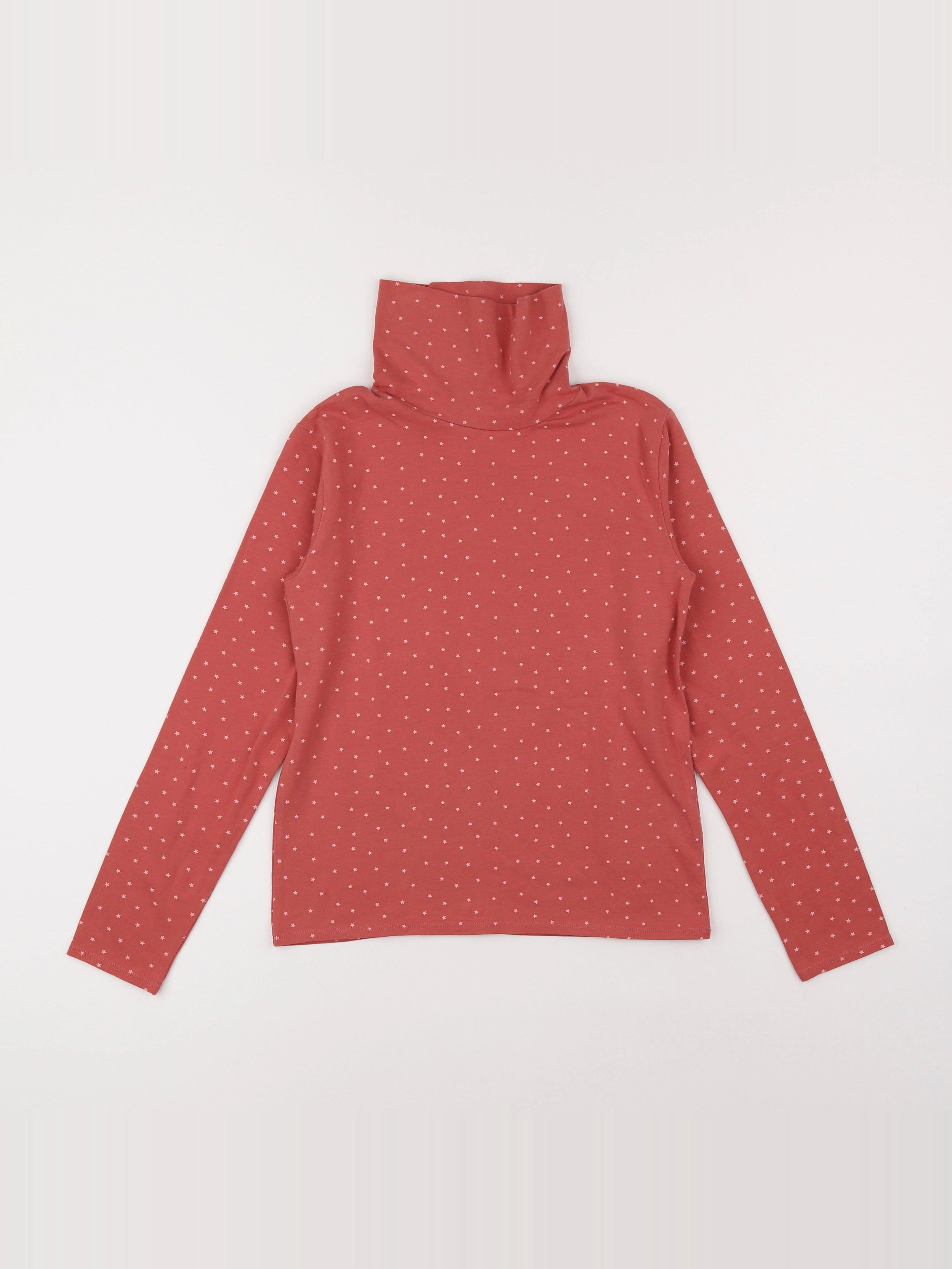 Vertbaudet - sous-pull rose - 10 ans