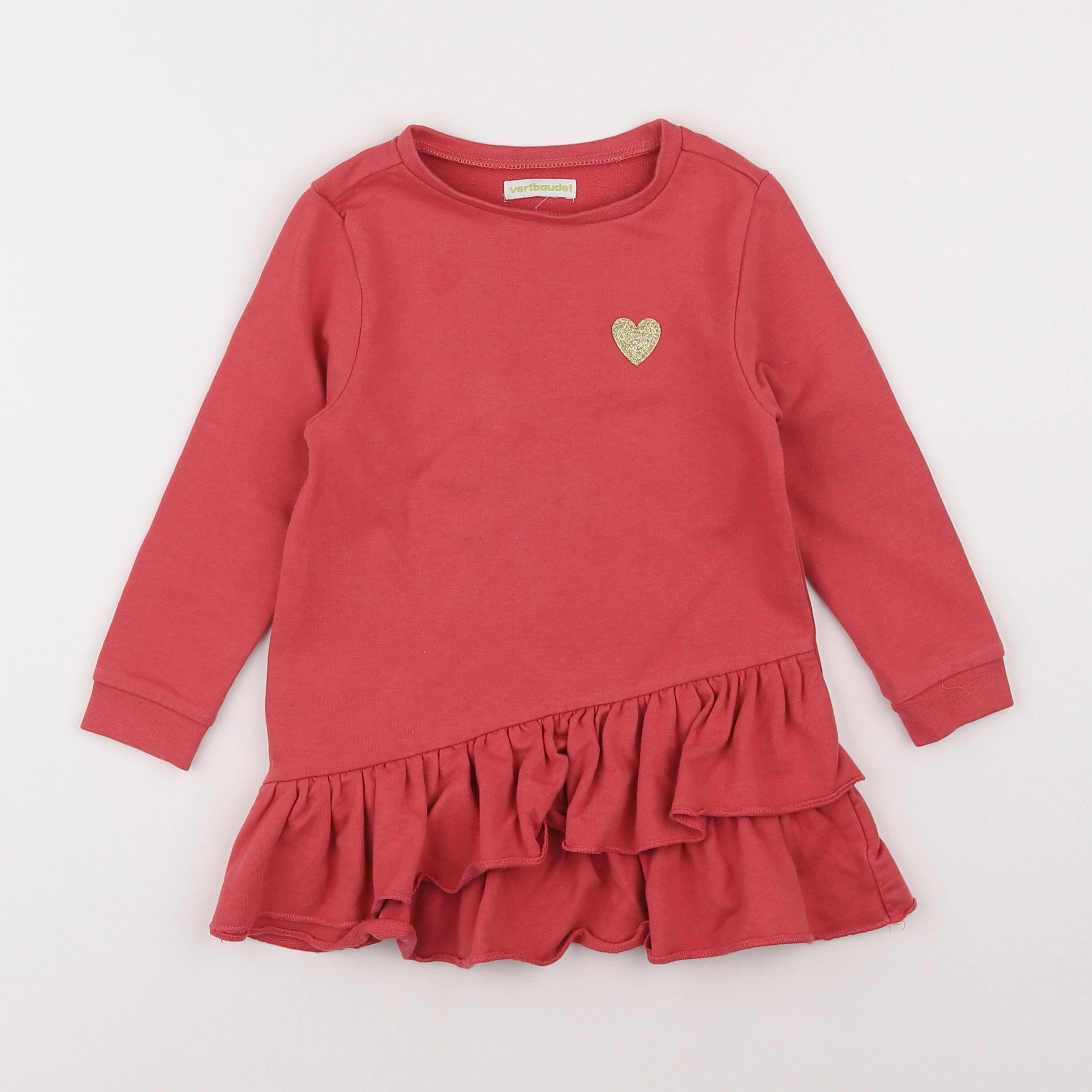 Vertbaudet - robe rose - 3 ans