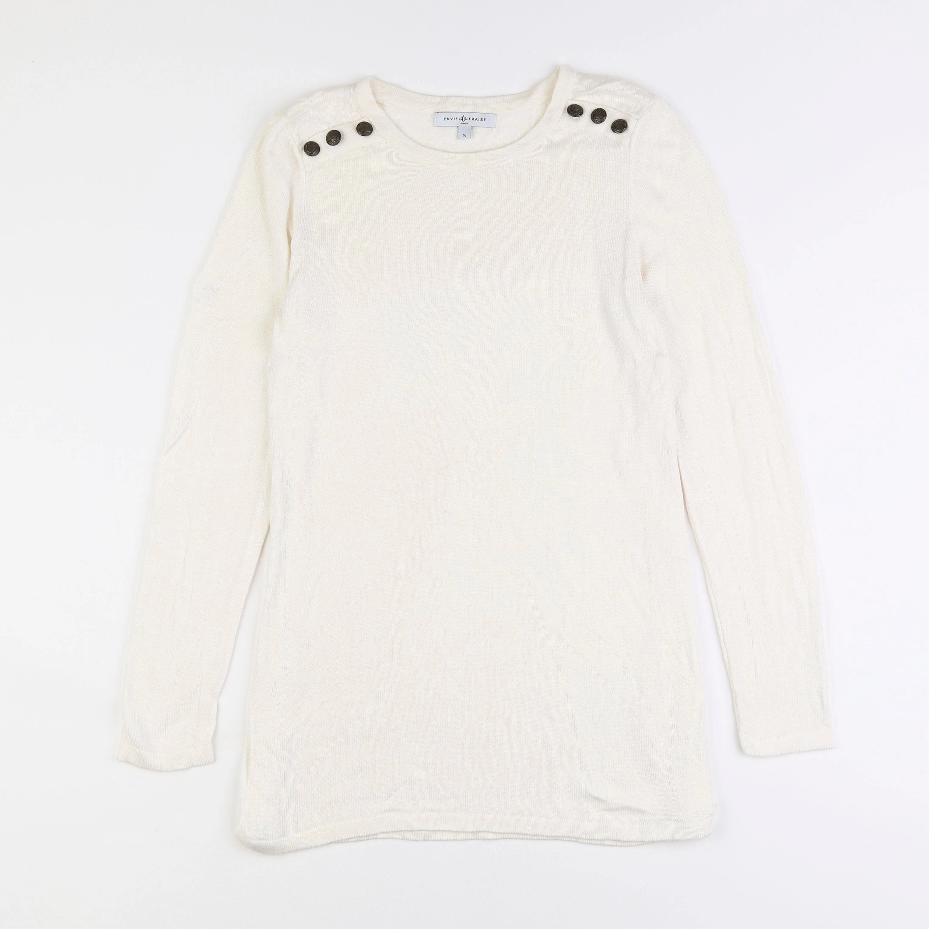 Envie de fraise - pull grossesse blanc - 36