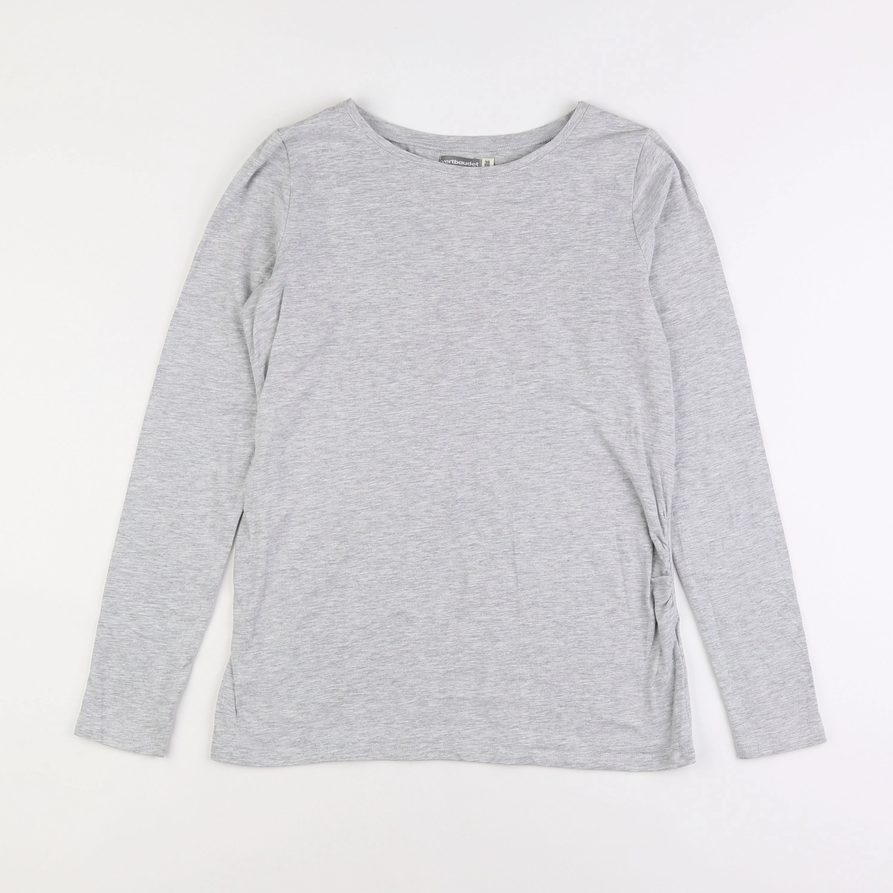 Vertbaudet - tee-shirt grossesse gris - 38 à 40