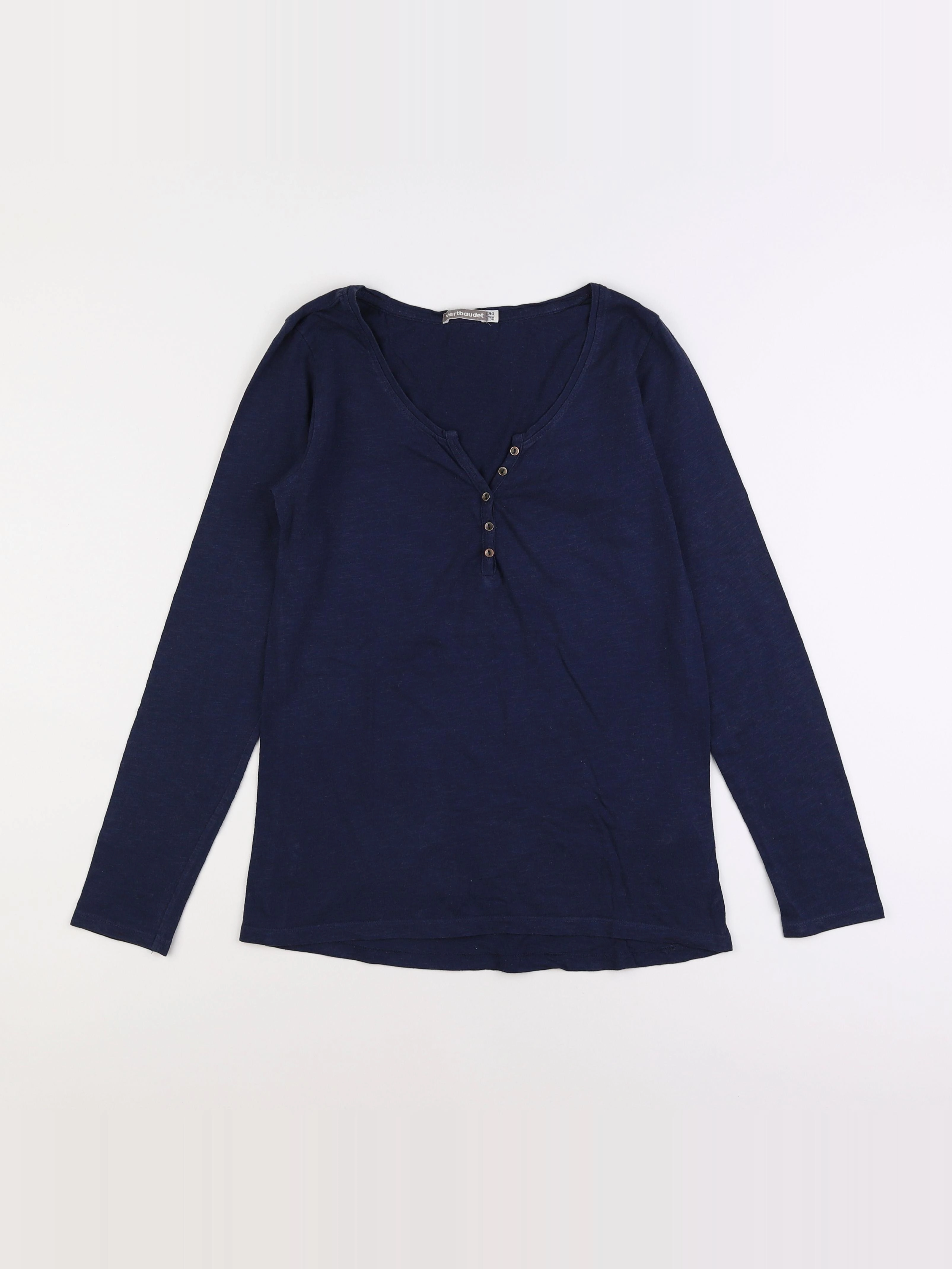 Vertbaudet - tee-shirt grossesse bleu - 34 à 36