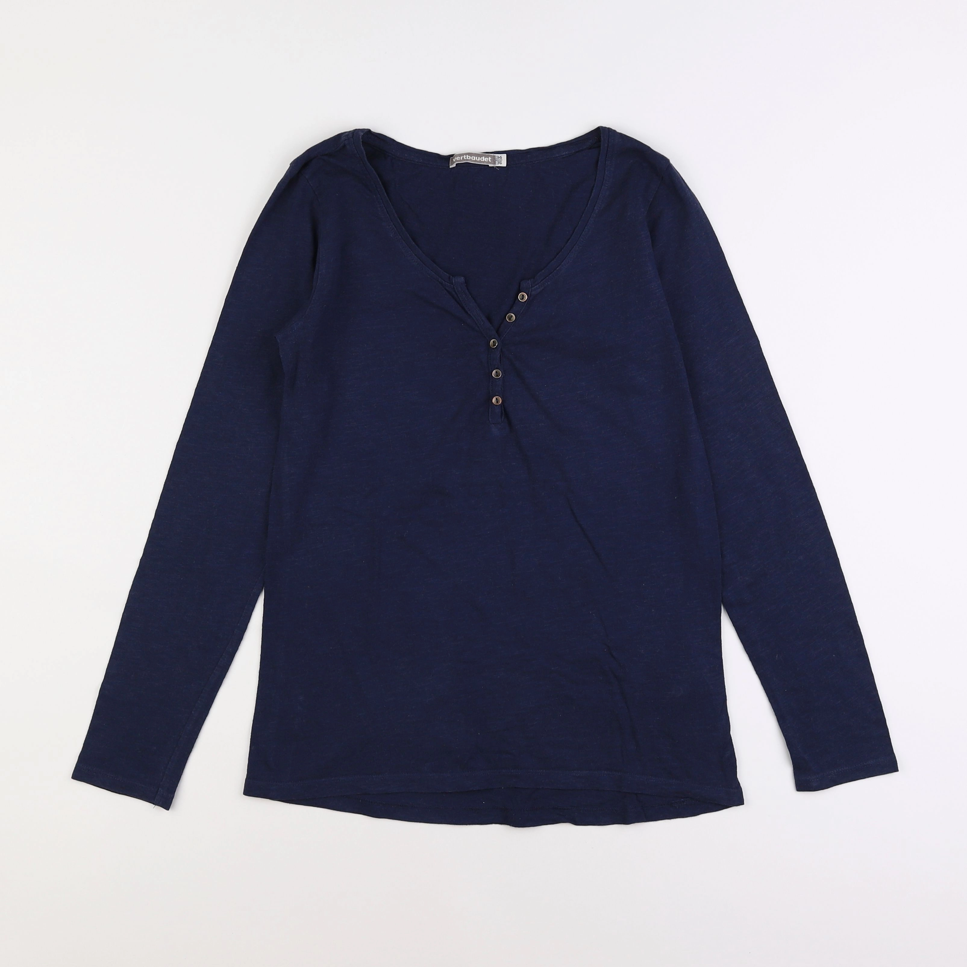 Vertbaudet - tee-shirt grossesse bleu - 34 à 36