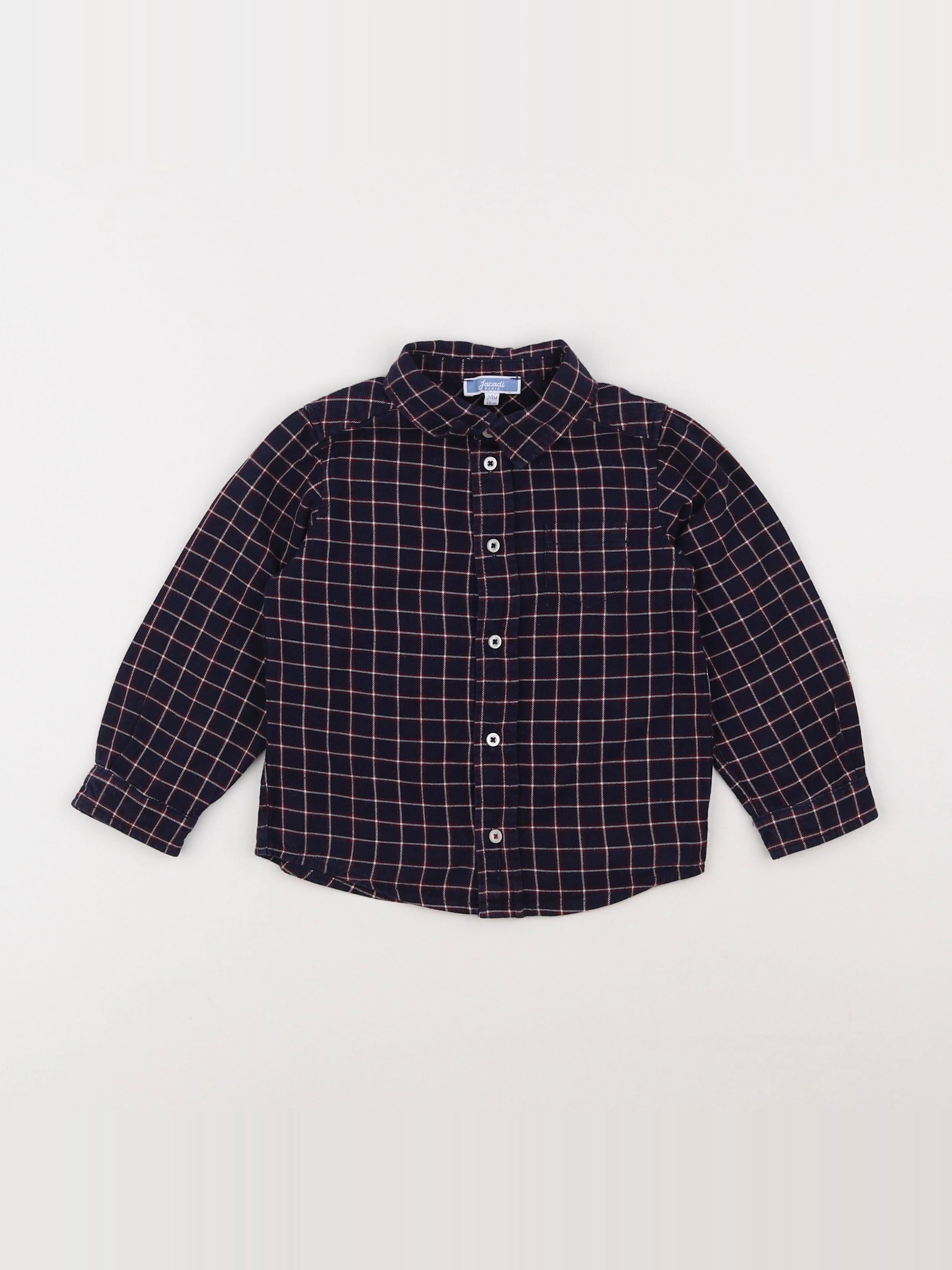Jacadi - chemise bleu - 2 ans