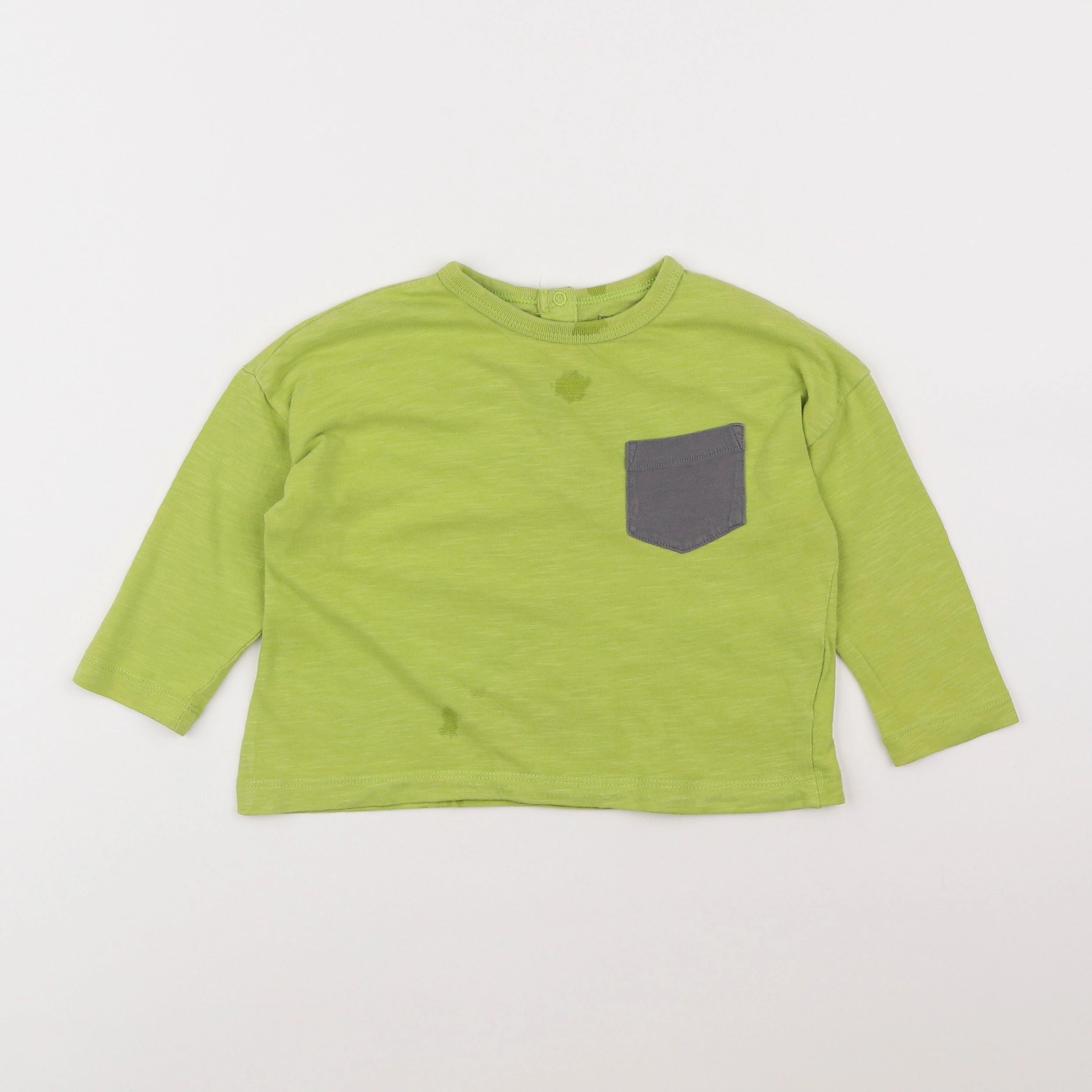 Boutchou - tee-shirt vert - 2 ans