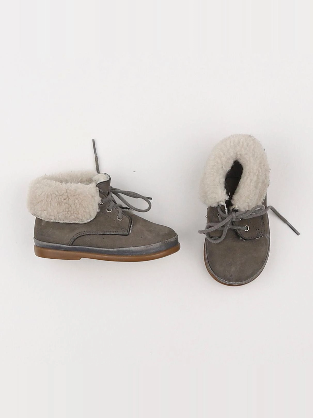 Pom d'Api - bottillons marron - pointure 20