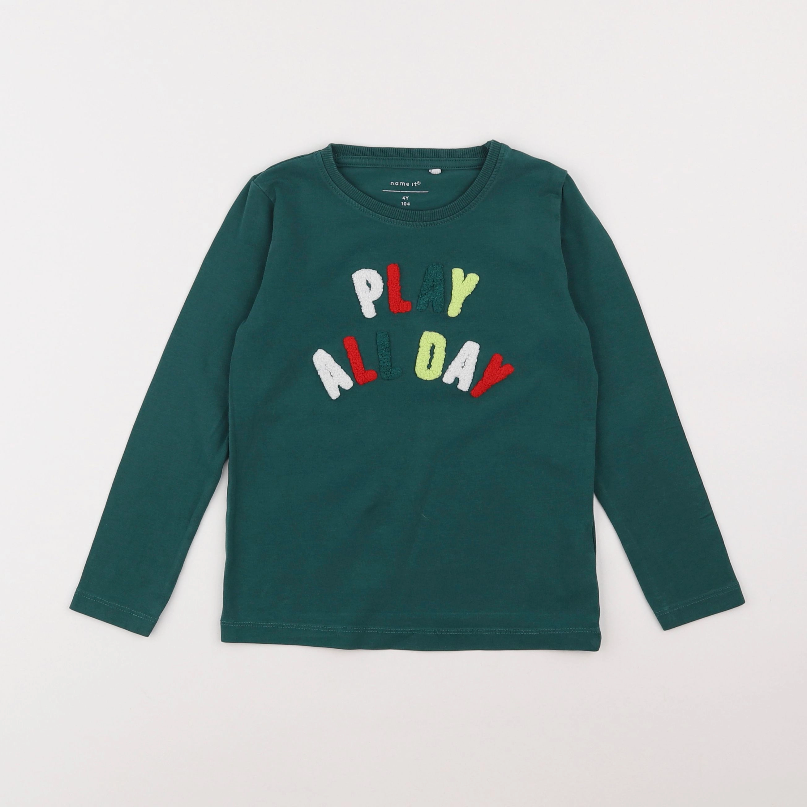 Name it - tee-shirt vert - 4 ans