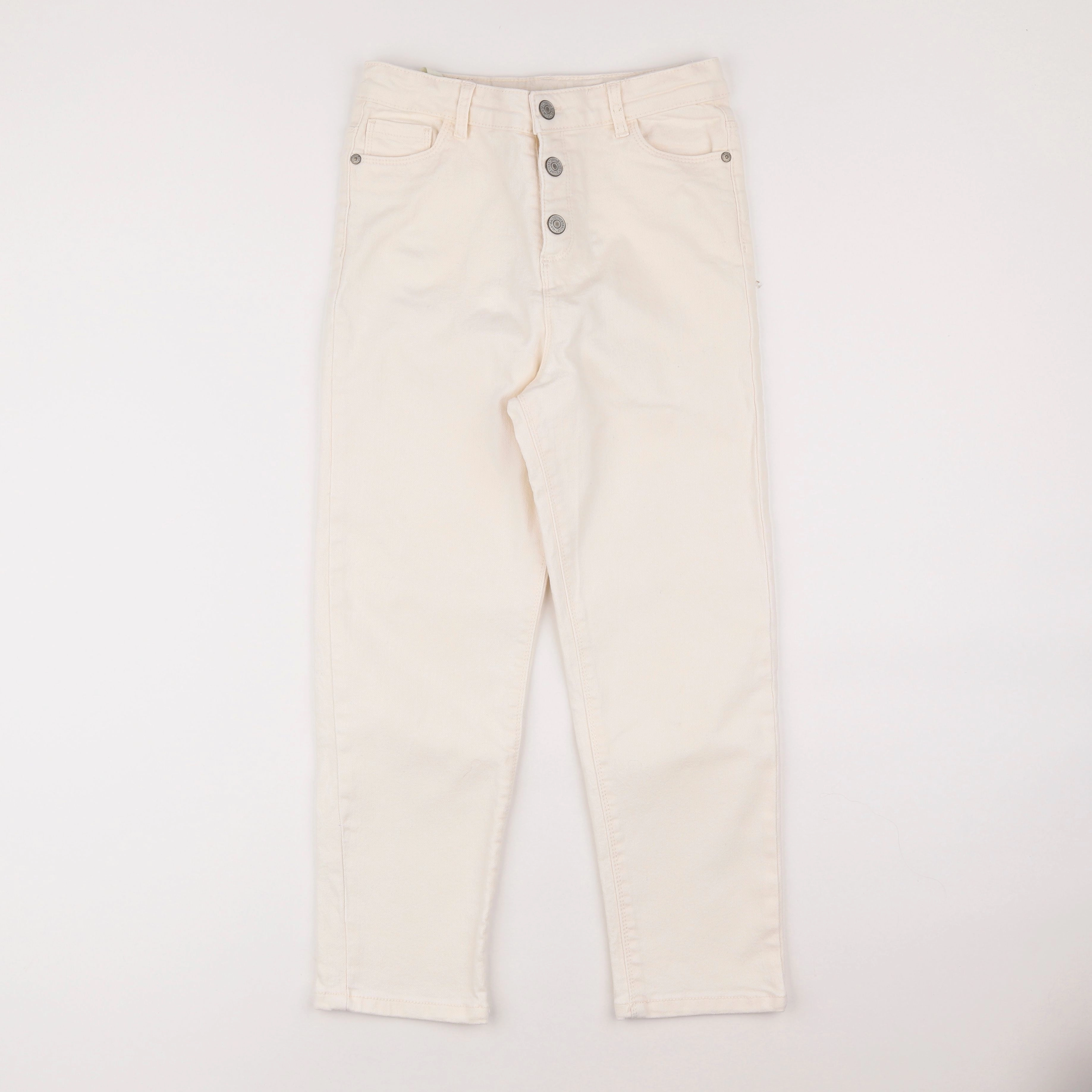 Vertbaudet - jean blanc - 10 ans