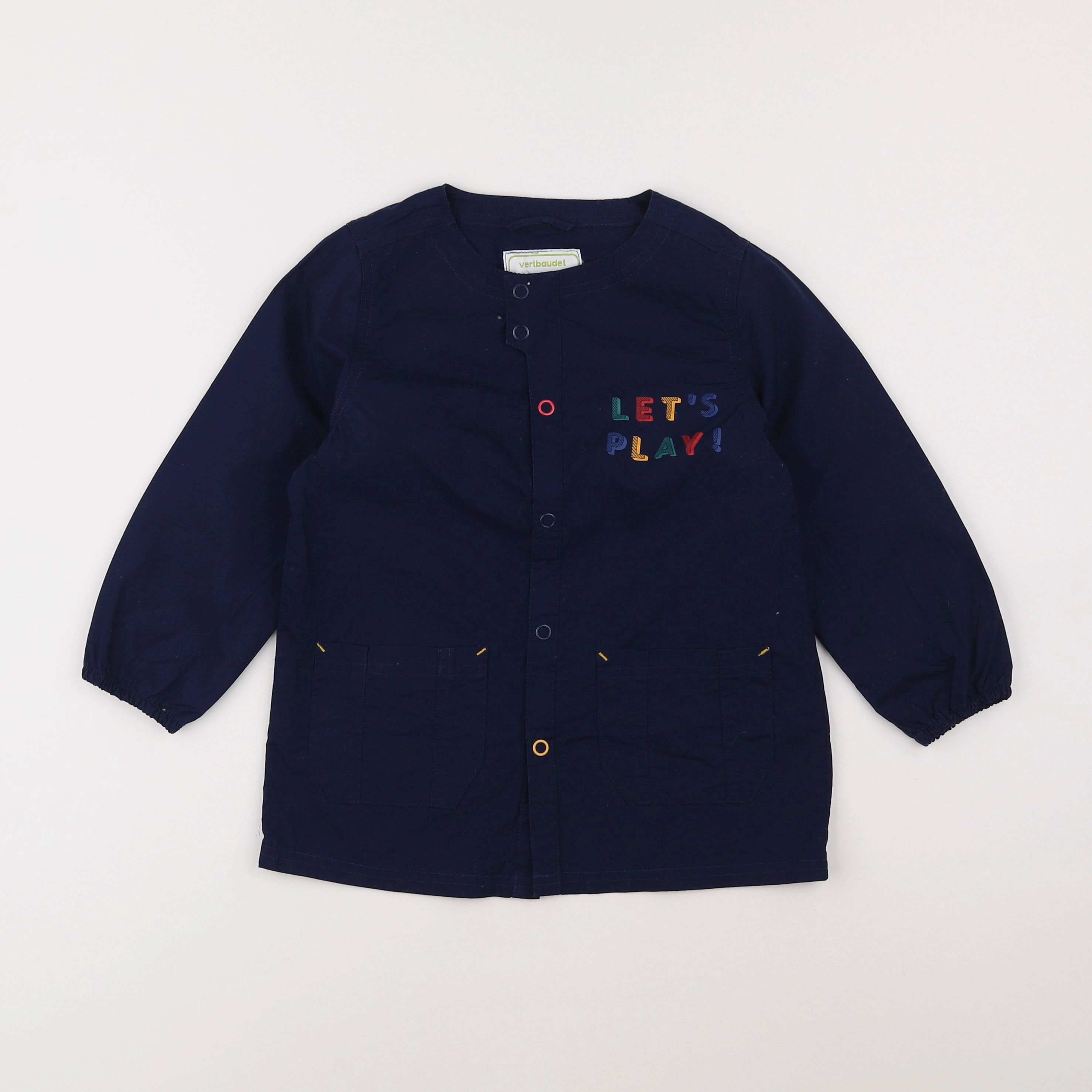 Vertbaudet - blouse bleu - 4 ans