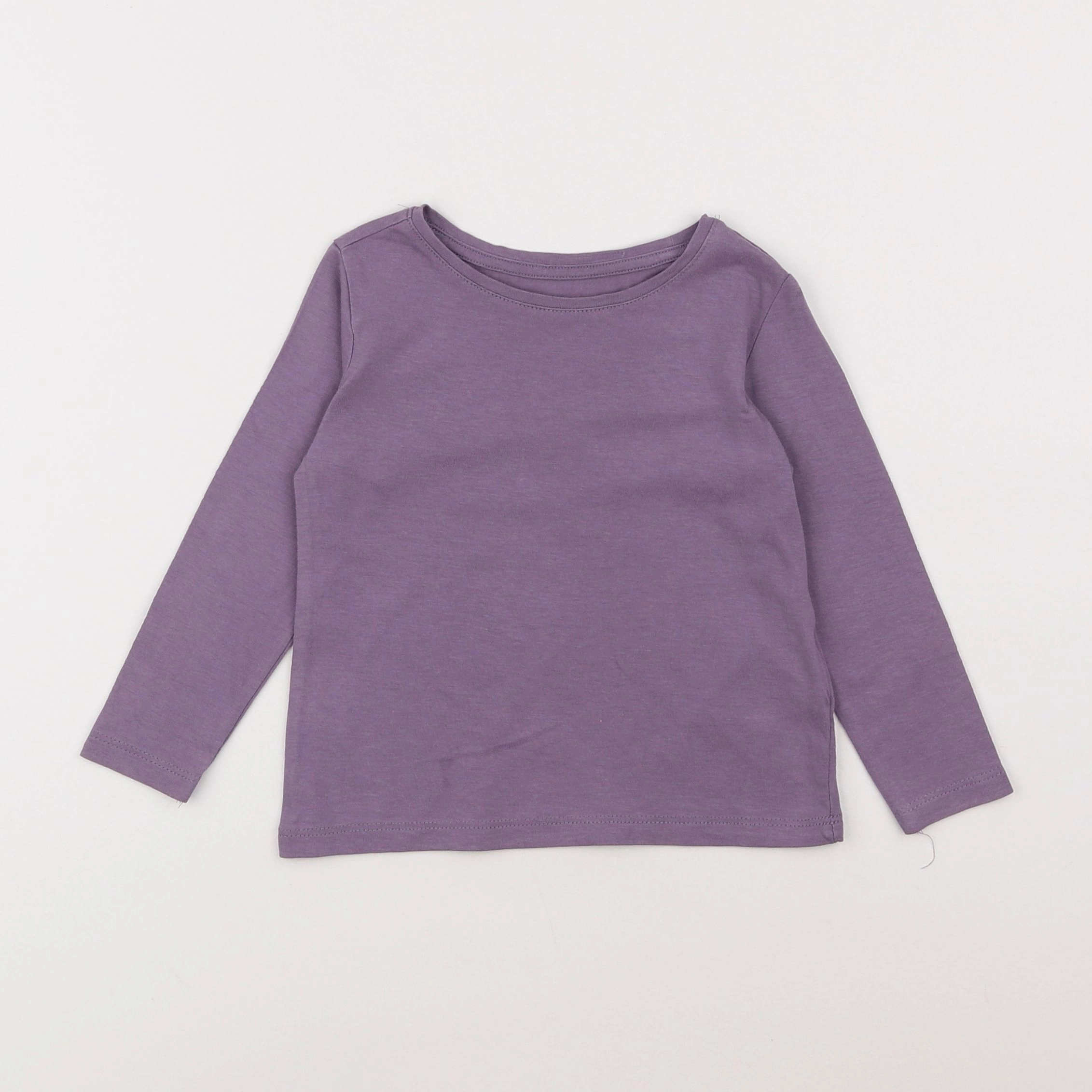 Vertbaudet - tee-shirt violet - 2 ans