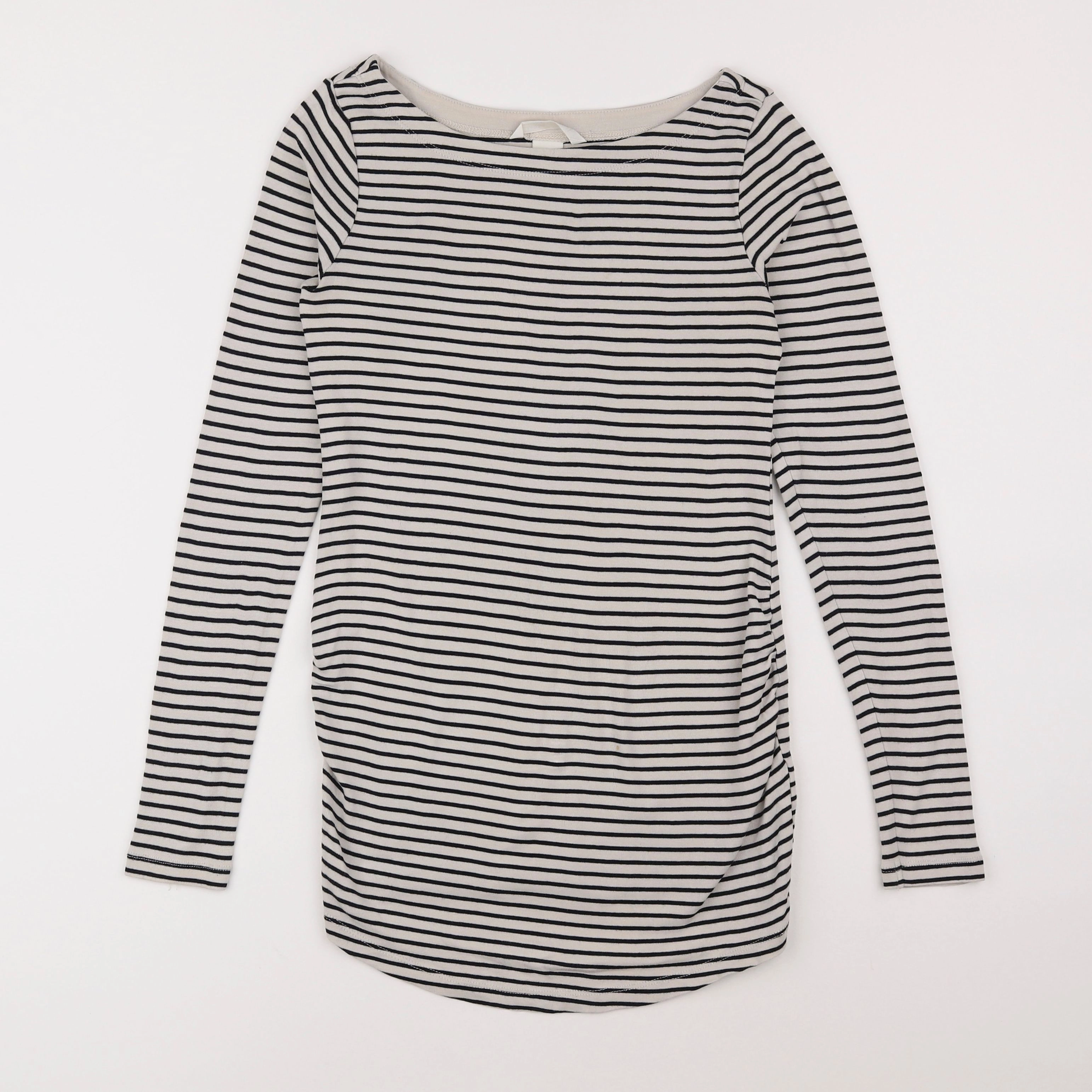 H&M - tee-shirt grossesse beige - 34 à 36