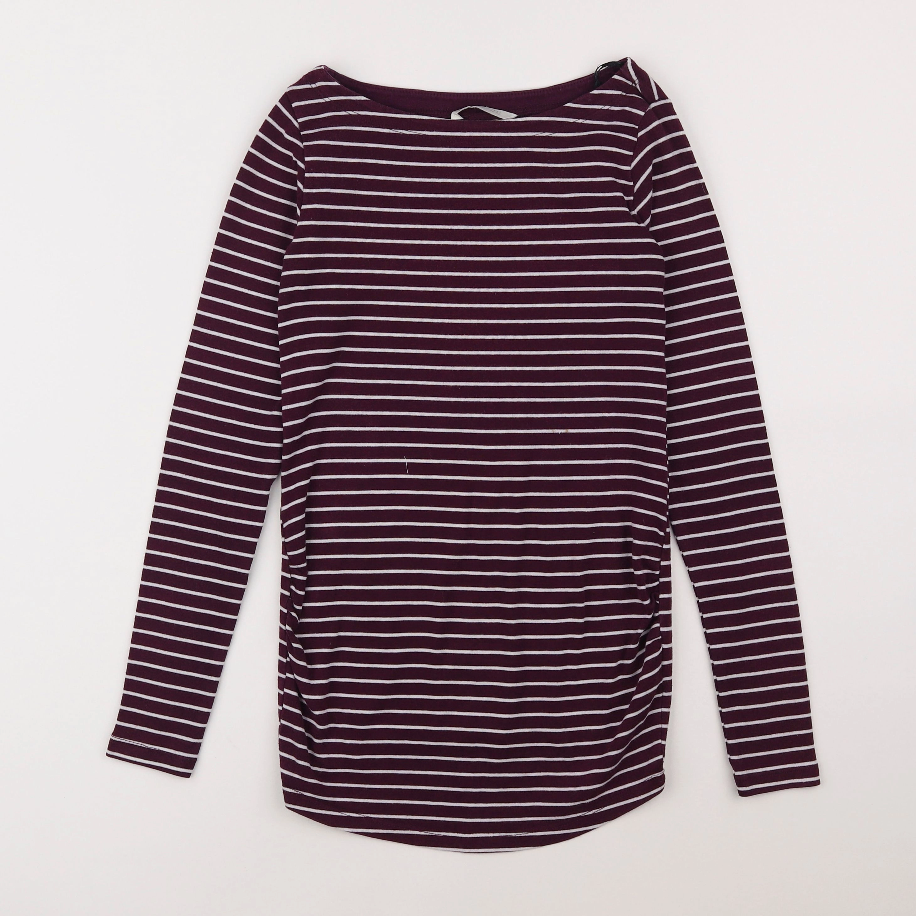 H&M - tee-shirt grossesse violet - 34 à 36