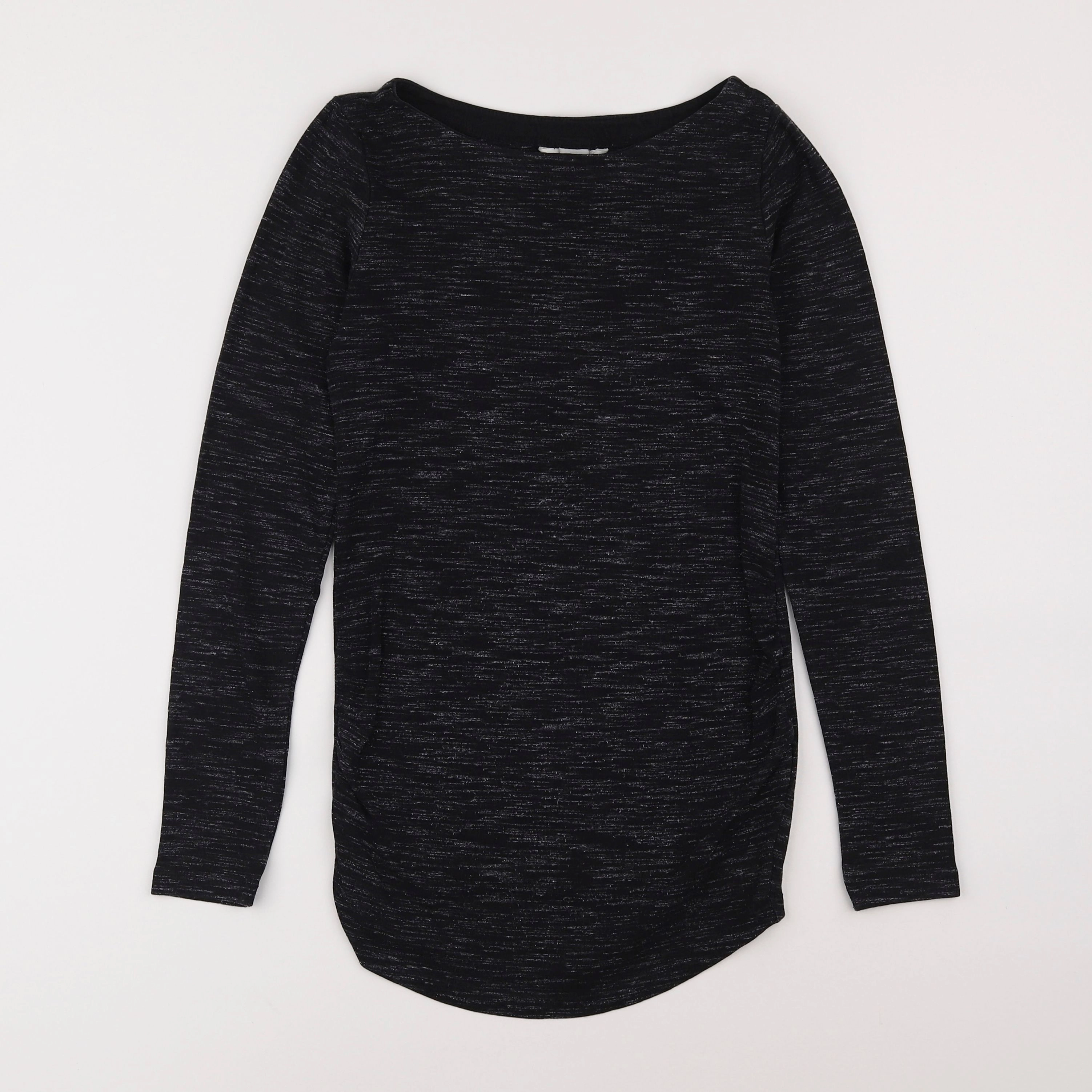 H&M - tee-shirt grossesse gris - 36 à 38