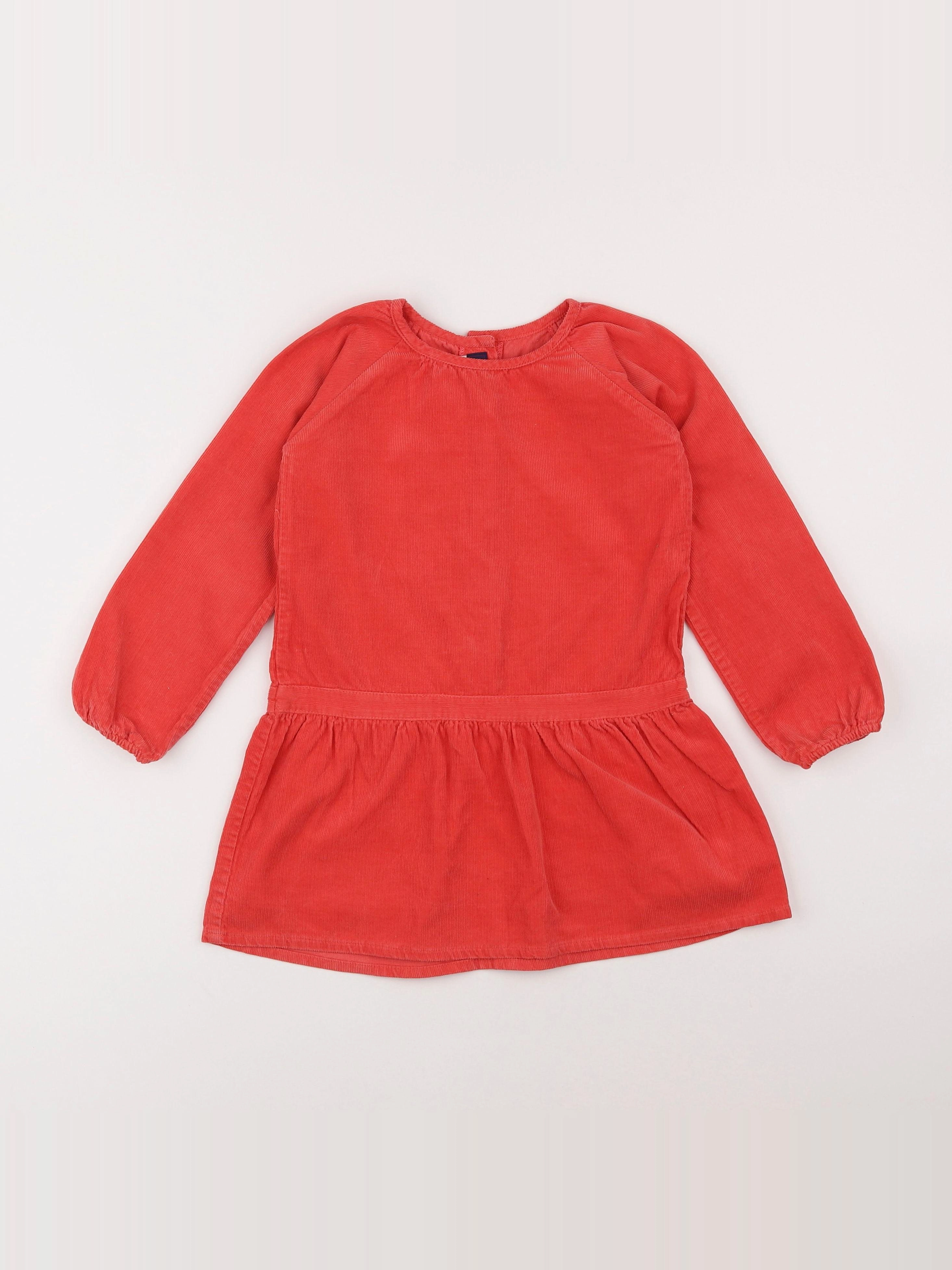 Acanthe - robe rose - 4 ans