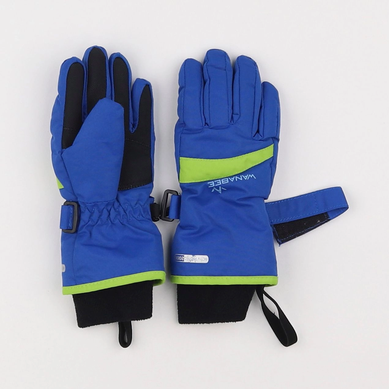 Decathlon ski - gants de ski bleu - 4/6 ans