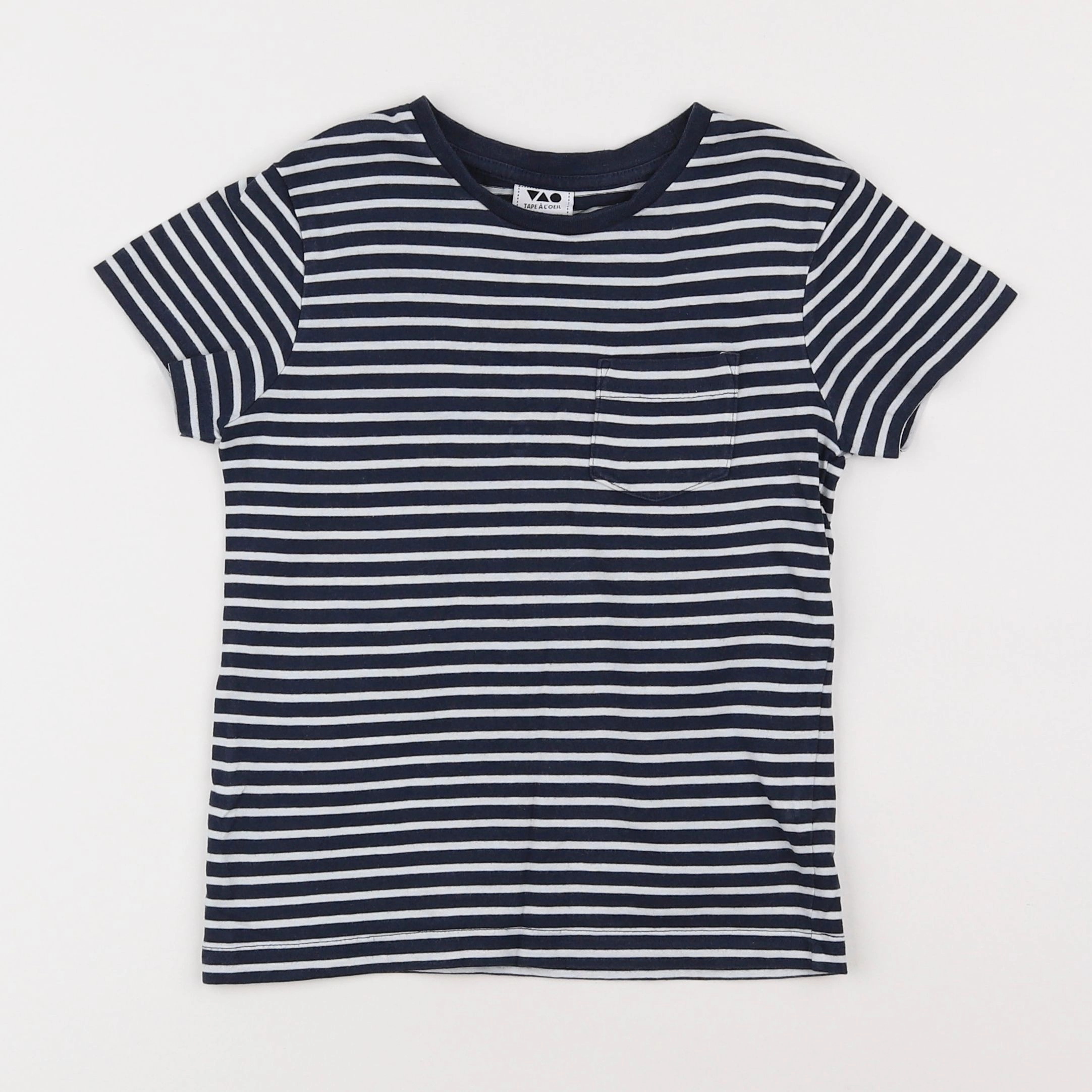 Tape à l'oeil - tee-shirt bleu, blanc - 4 ans