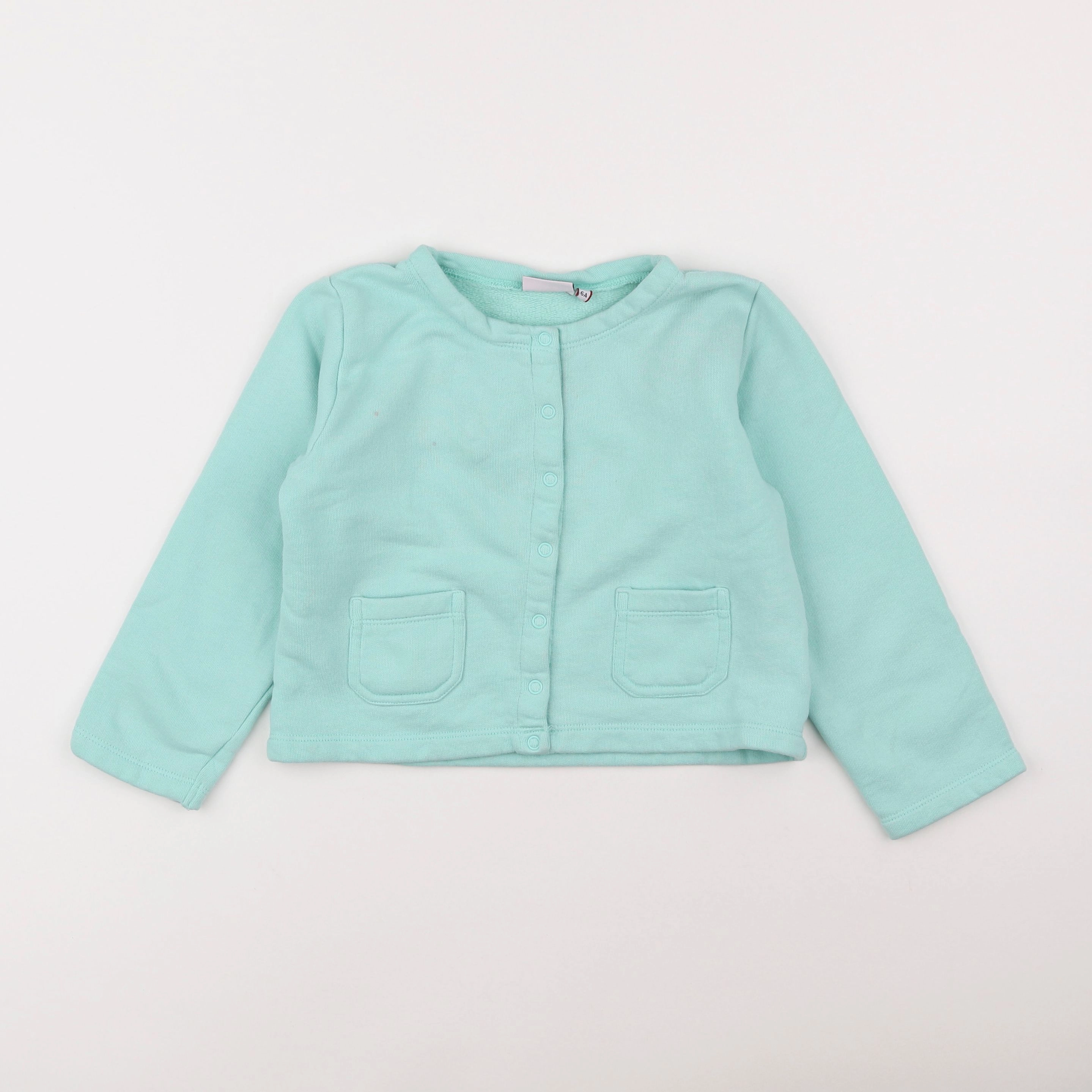 Acanthe - sweat vert - 6 ans