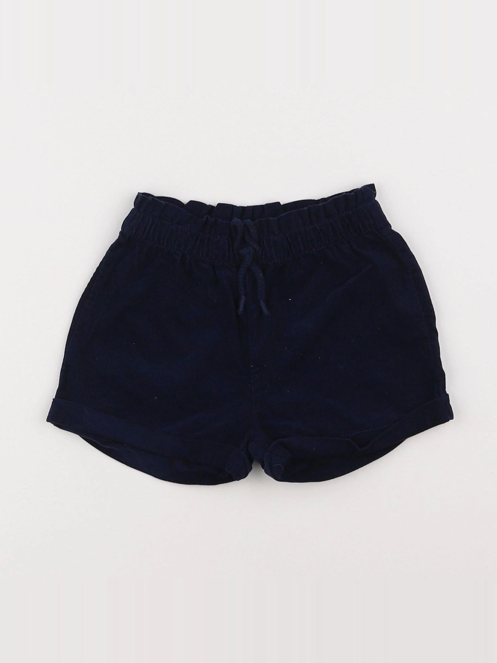Vertbaudet - short bleu - 2 ans