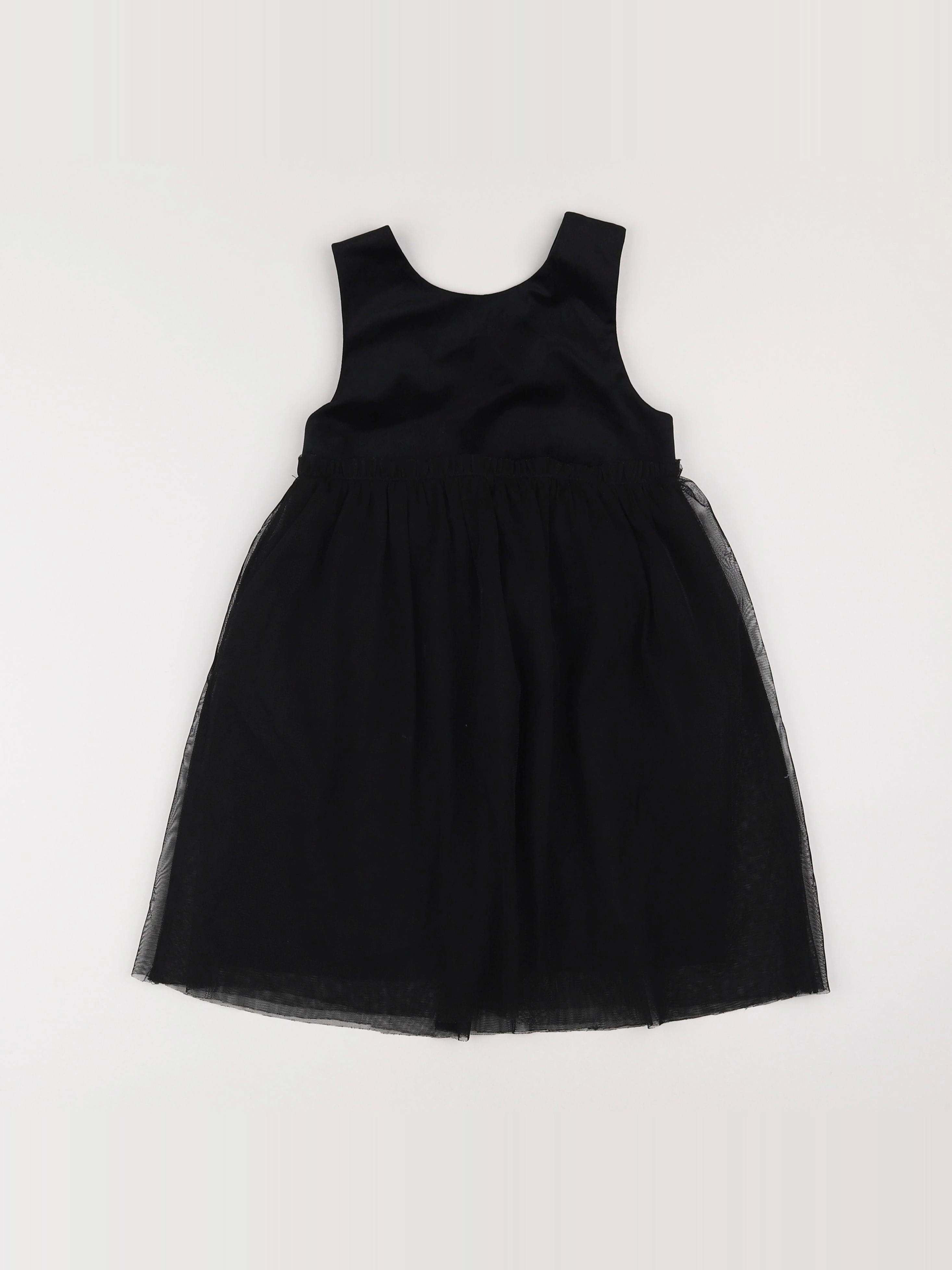 Vertbaudet - robe noir - 6 ans