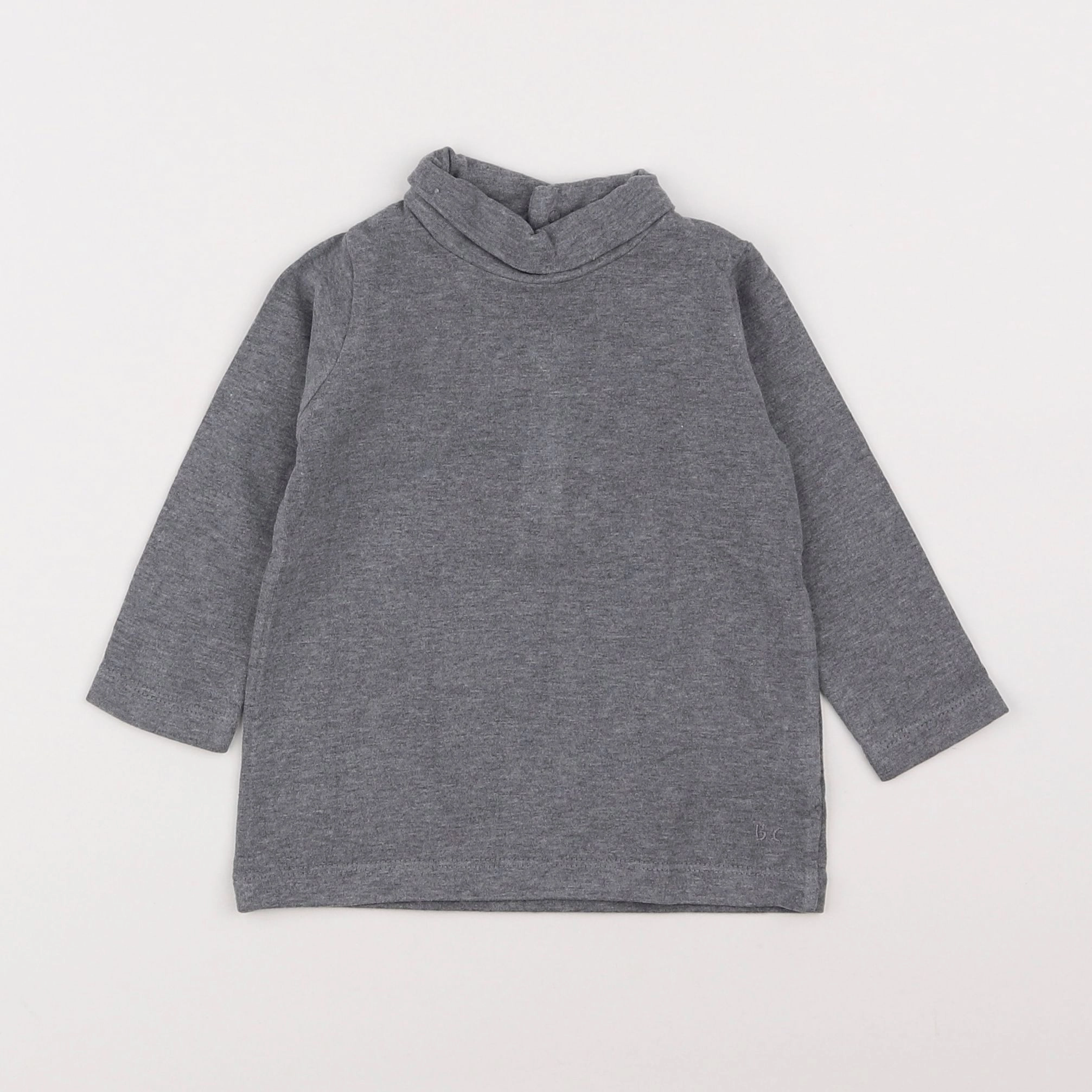 Boutchou - sous-pull gris - 12 mois