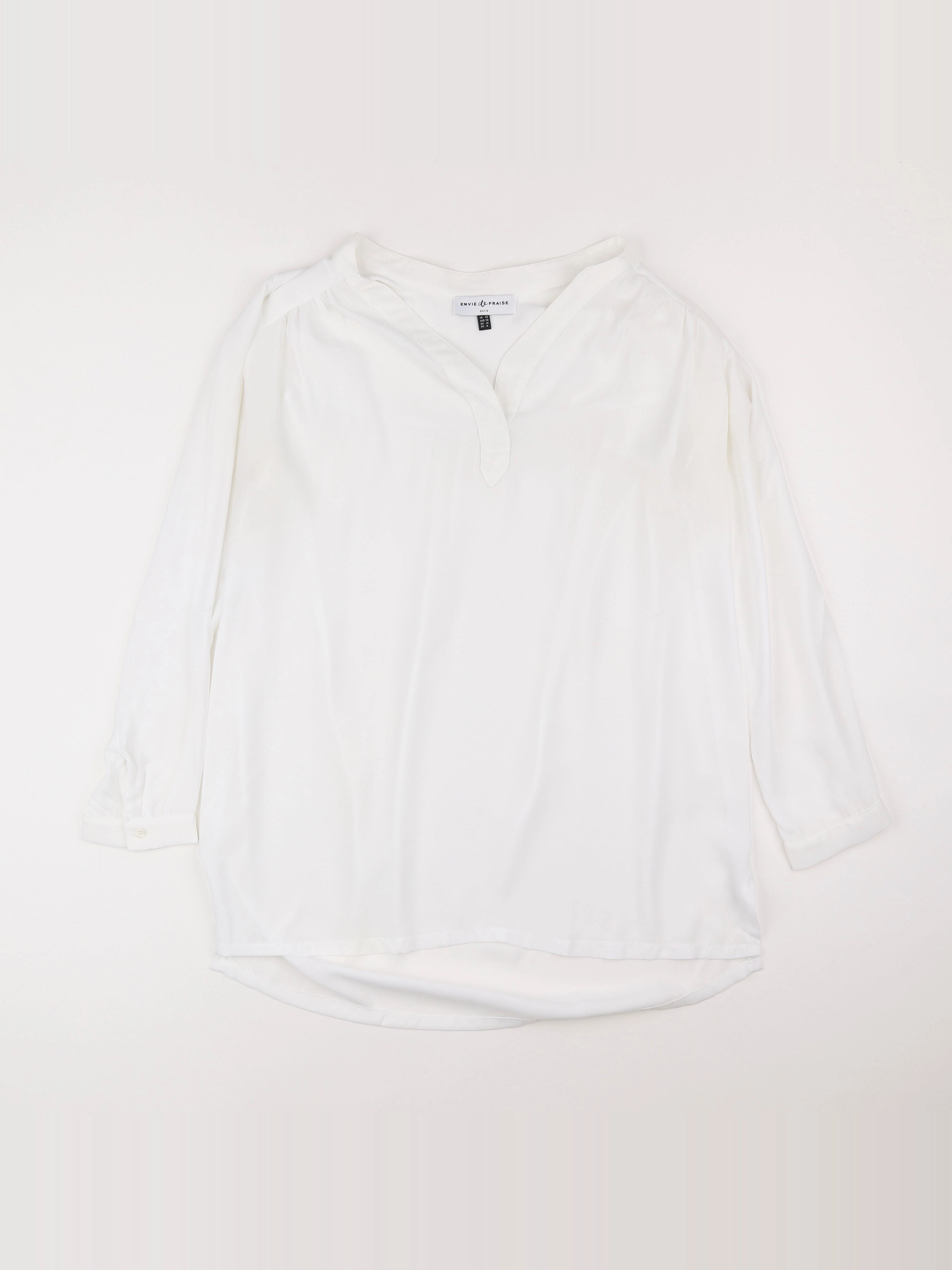 Envie de fraise - blouse allaitement, grossesse blanc - 40