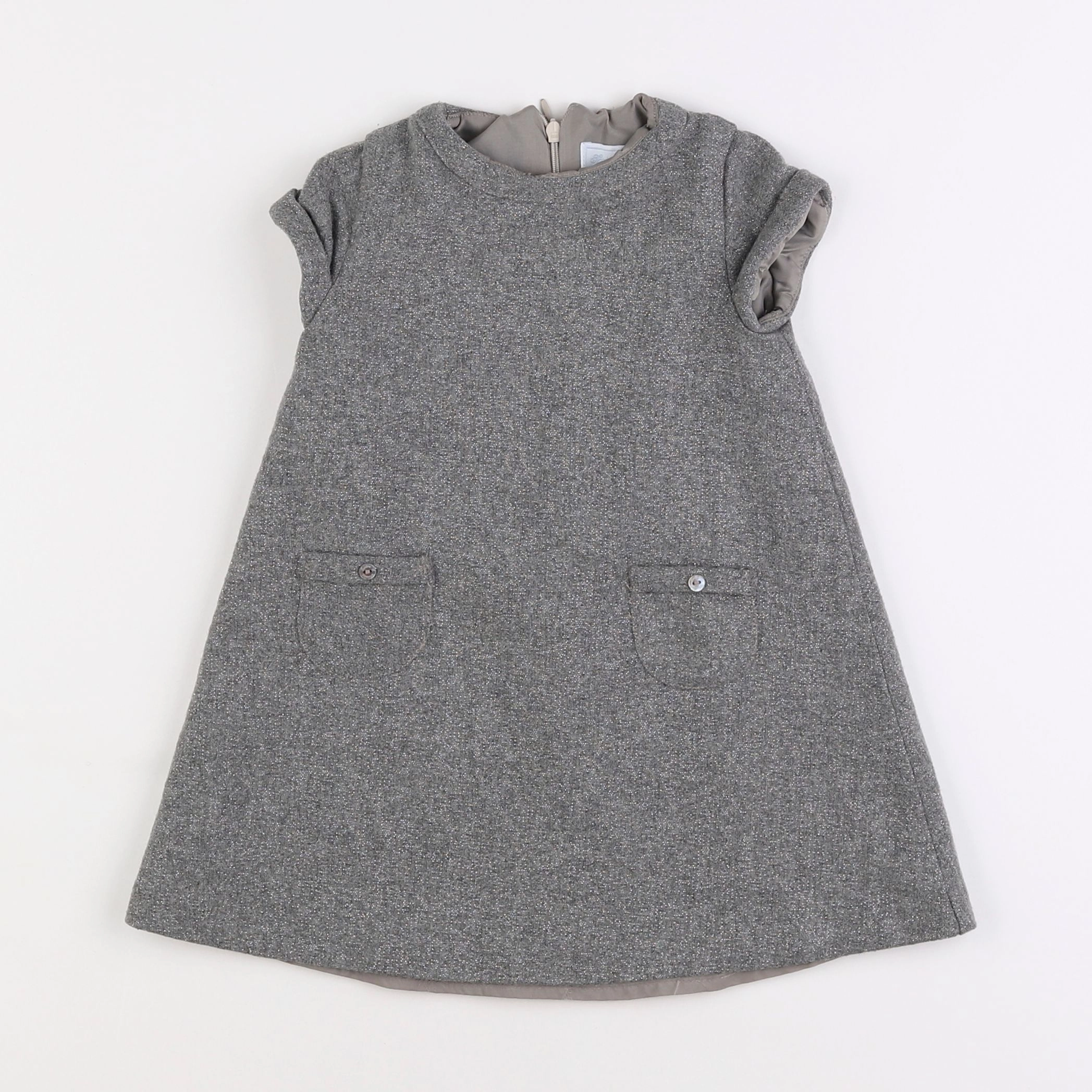 Tartine & Chocolat - robe gris - 2 ans